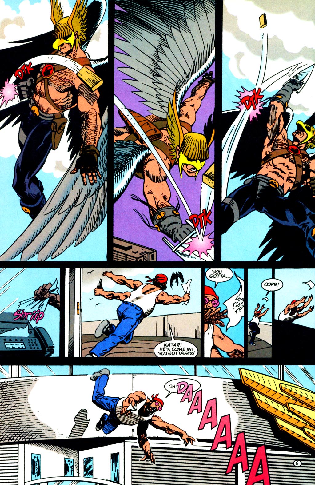 Read online Hawkman (1993) comic -  Issue #20 - 7
