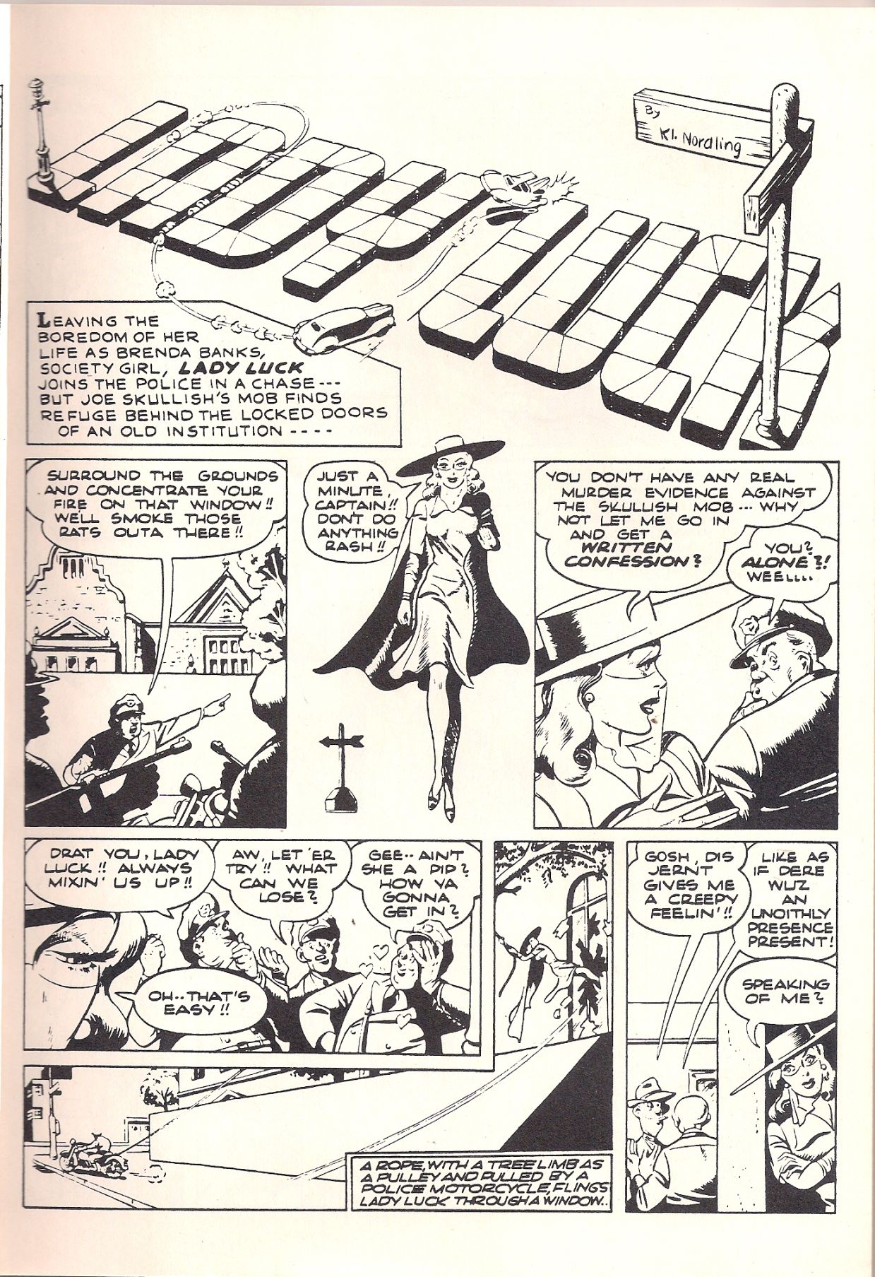 Read online Lady Luck (1980) comic -  Issue #1 - 7