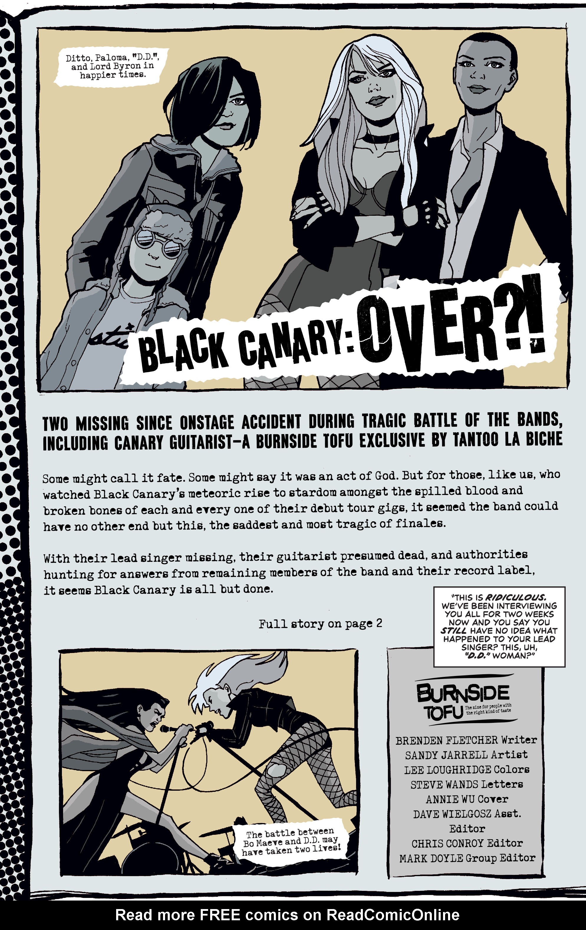 Read online Black Canary (2015) comic -  Issue #8 - 3