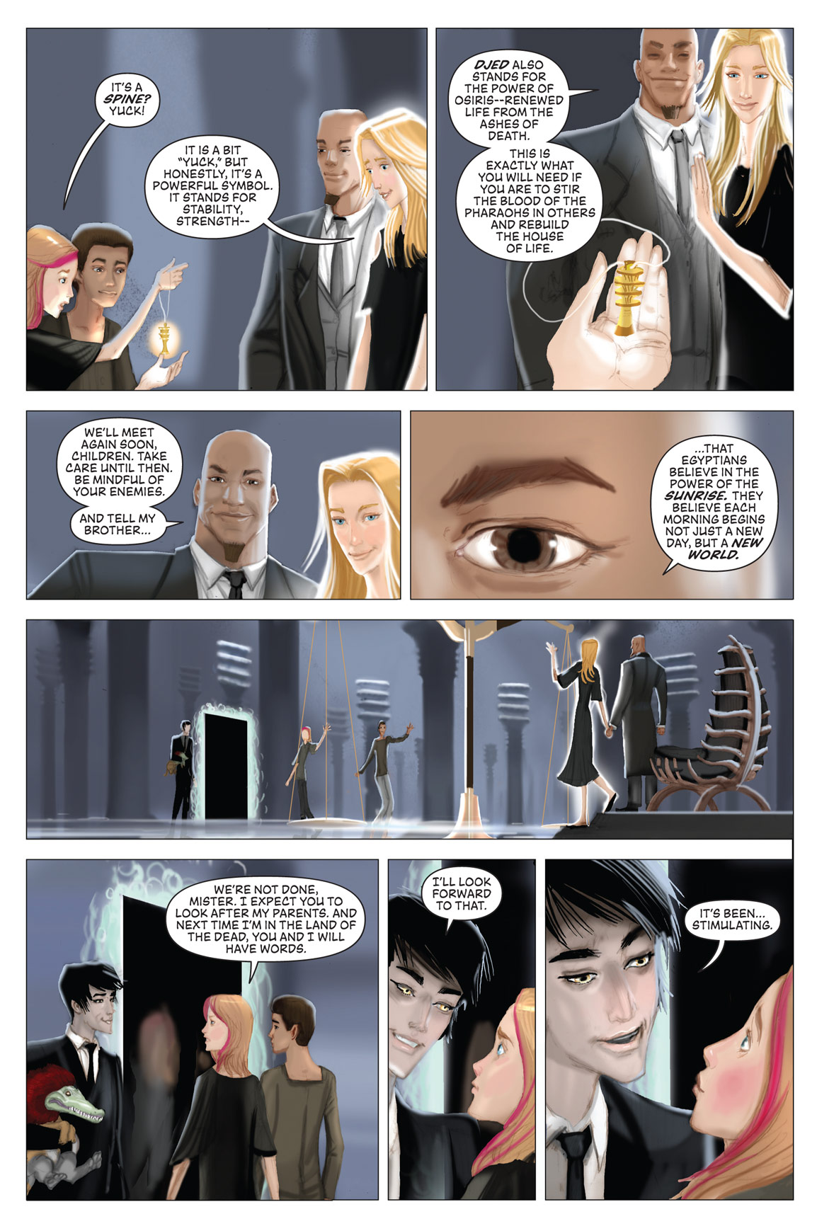 Read online The Kane Chronicles comic -  Issue # TPB 1 - 185