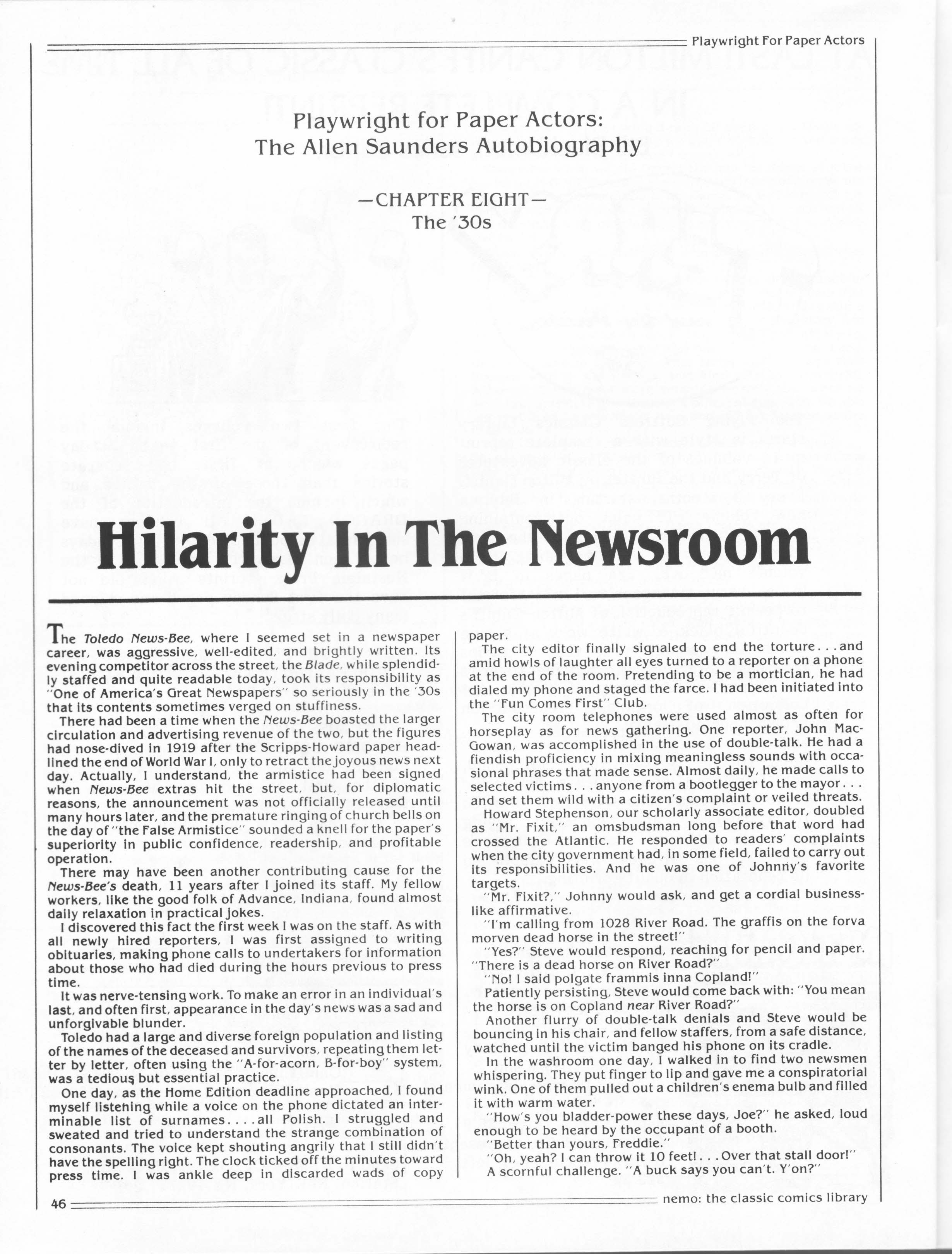 Read online Nemo: The Classic Comics Library comic -  Issue #9 - 38