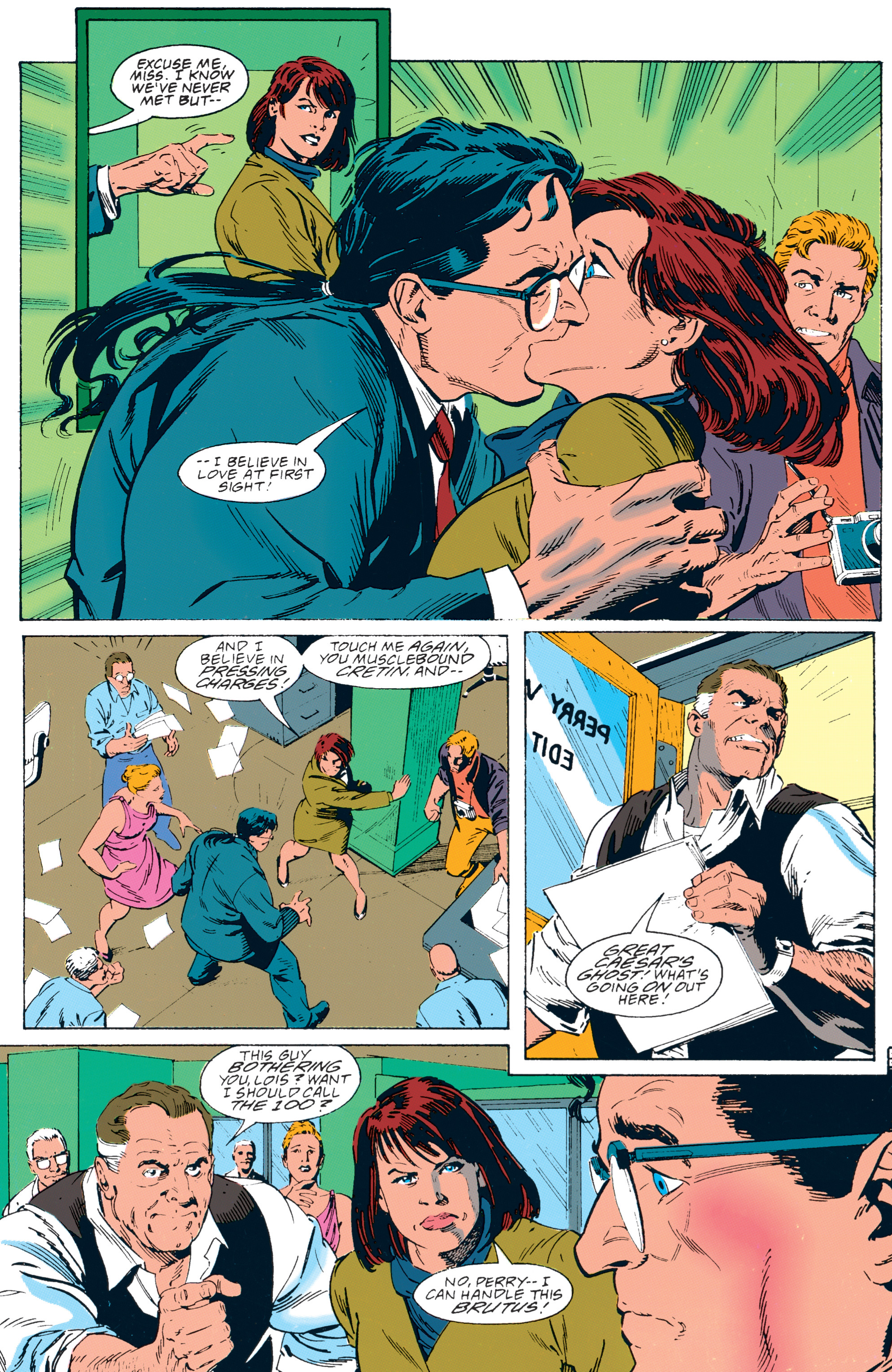 Read online Adventures of Superman (1987) comic -  Issue #516 - 4