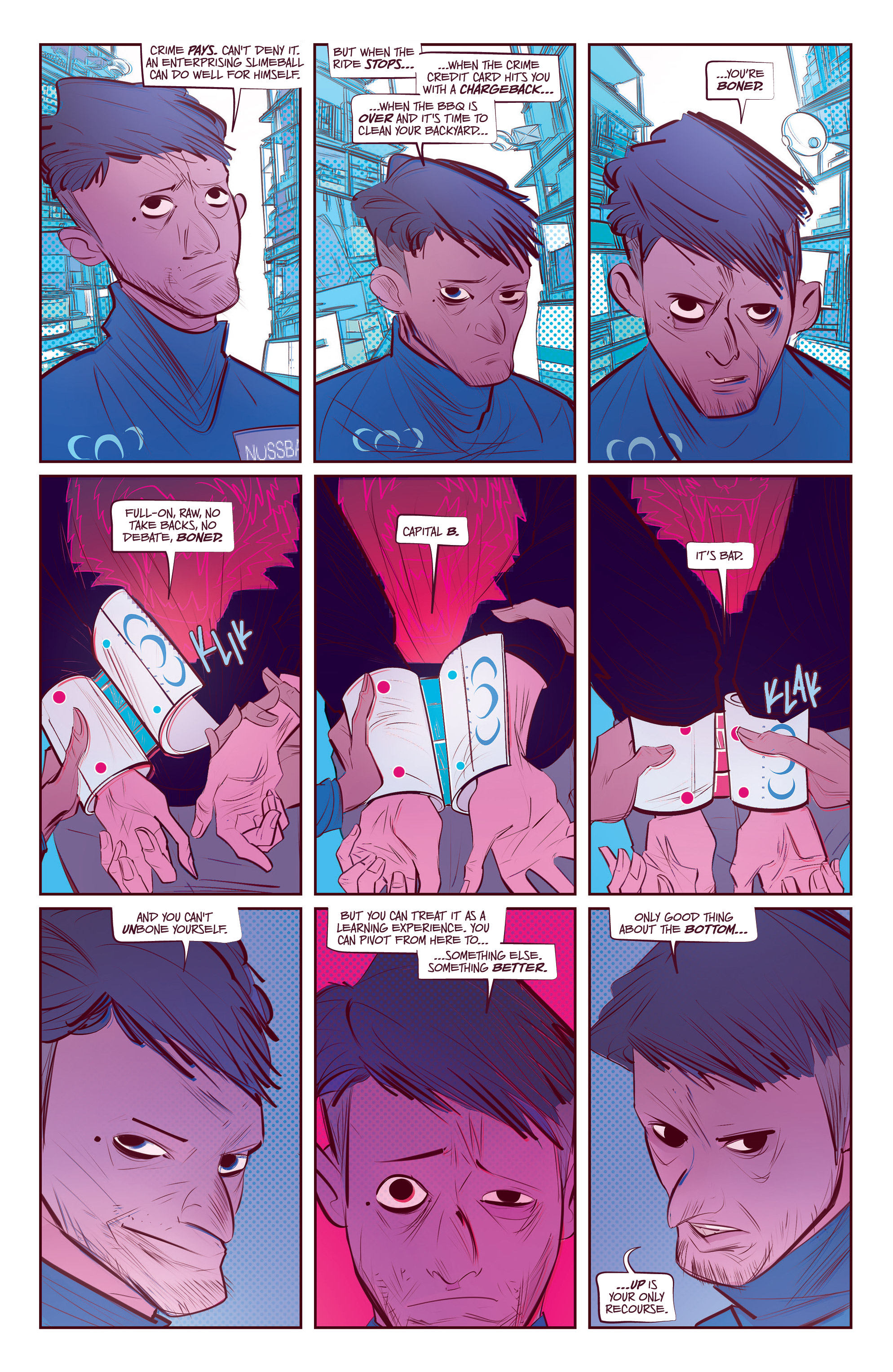 Read online Shoplifters Will Be Liquidated comic -  Issue #1 - 2