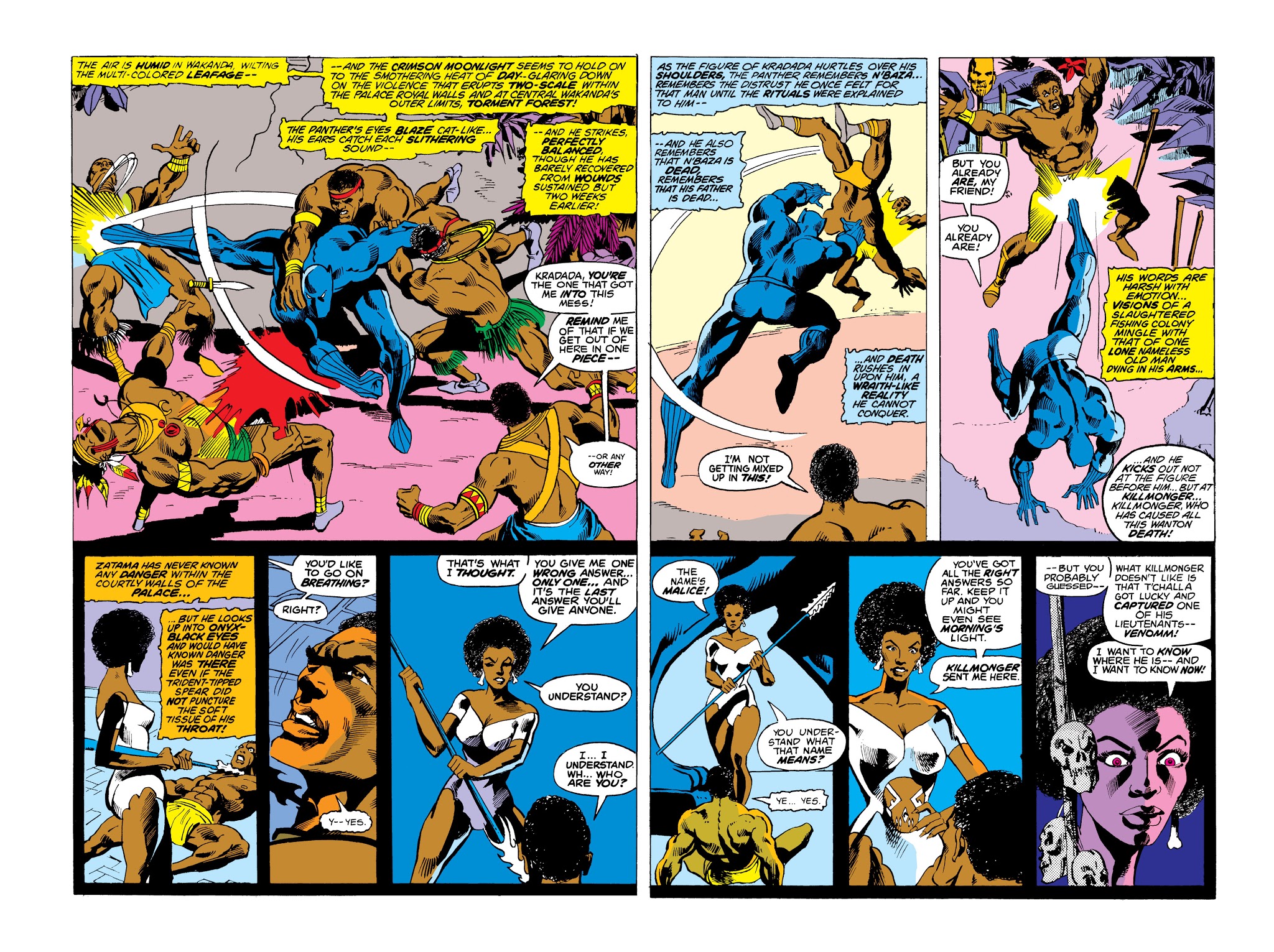 Read online Marvel Masterworks: The Black Panther comic -  Issue # TPB 1 - 42