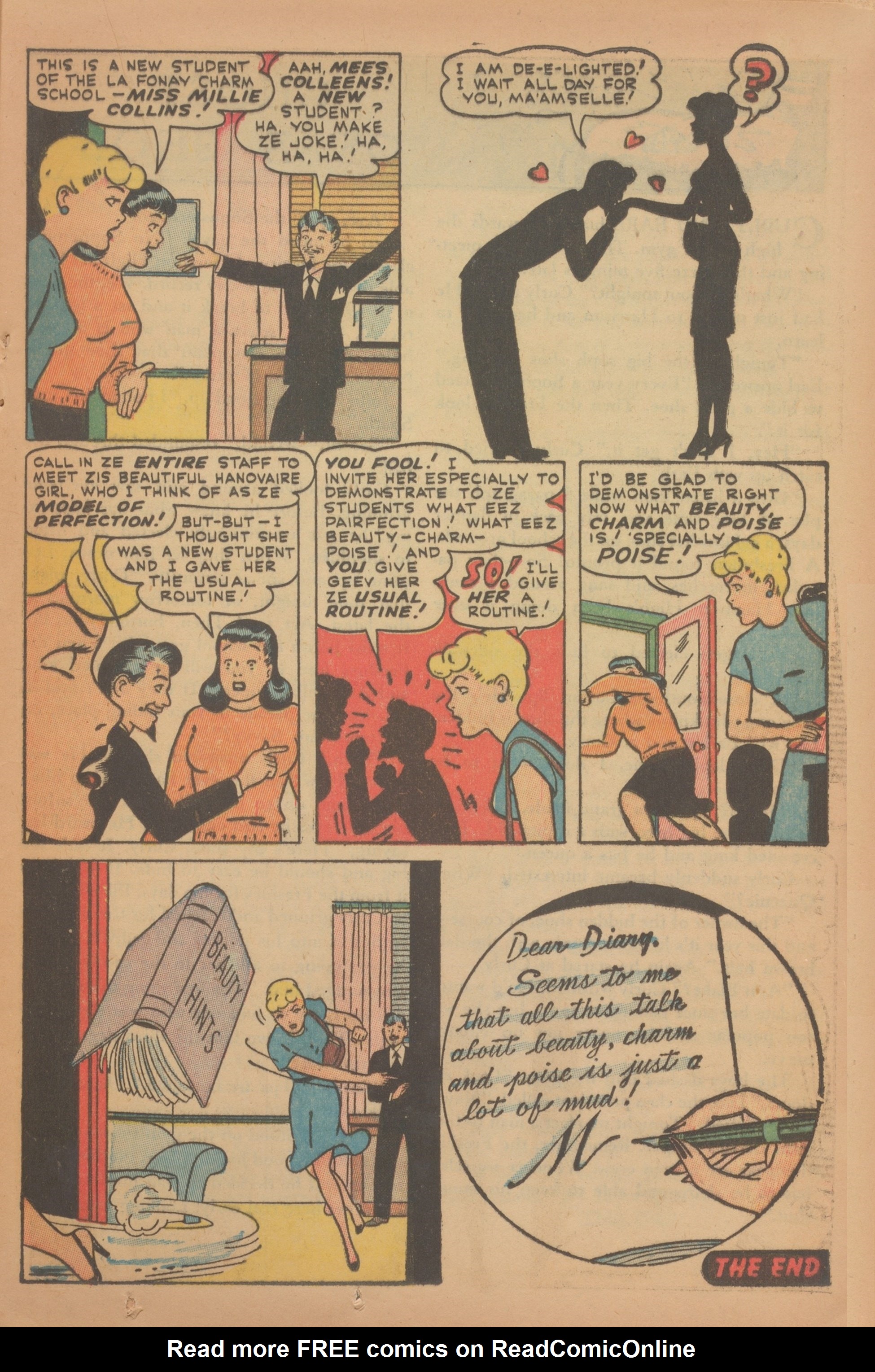 Read online Nellie The Nurse (1945) comic -  Issue #9 - 23