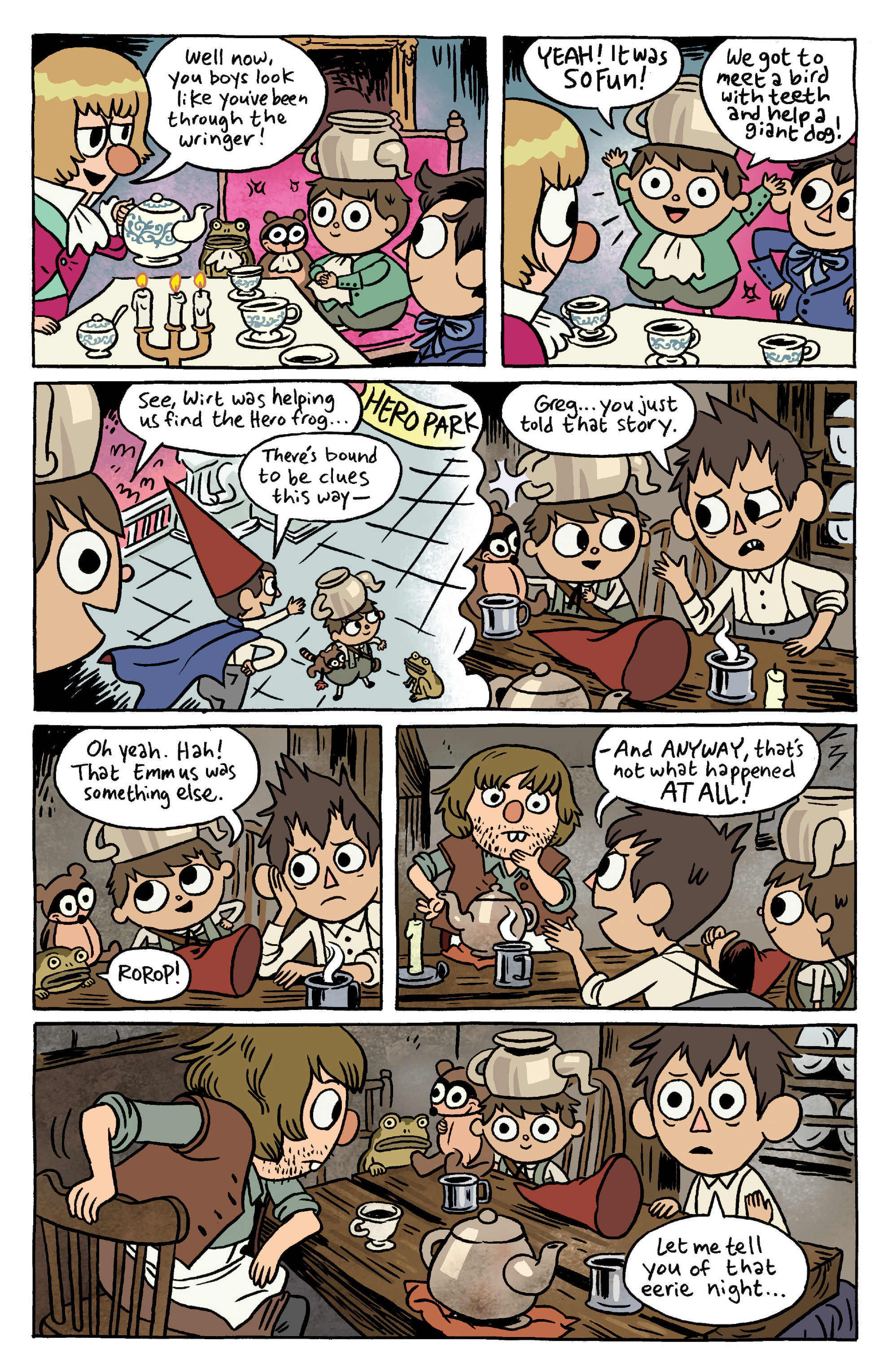 Read online Over the Garden Wall (2016) comic -  Issue #6 - 13
