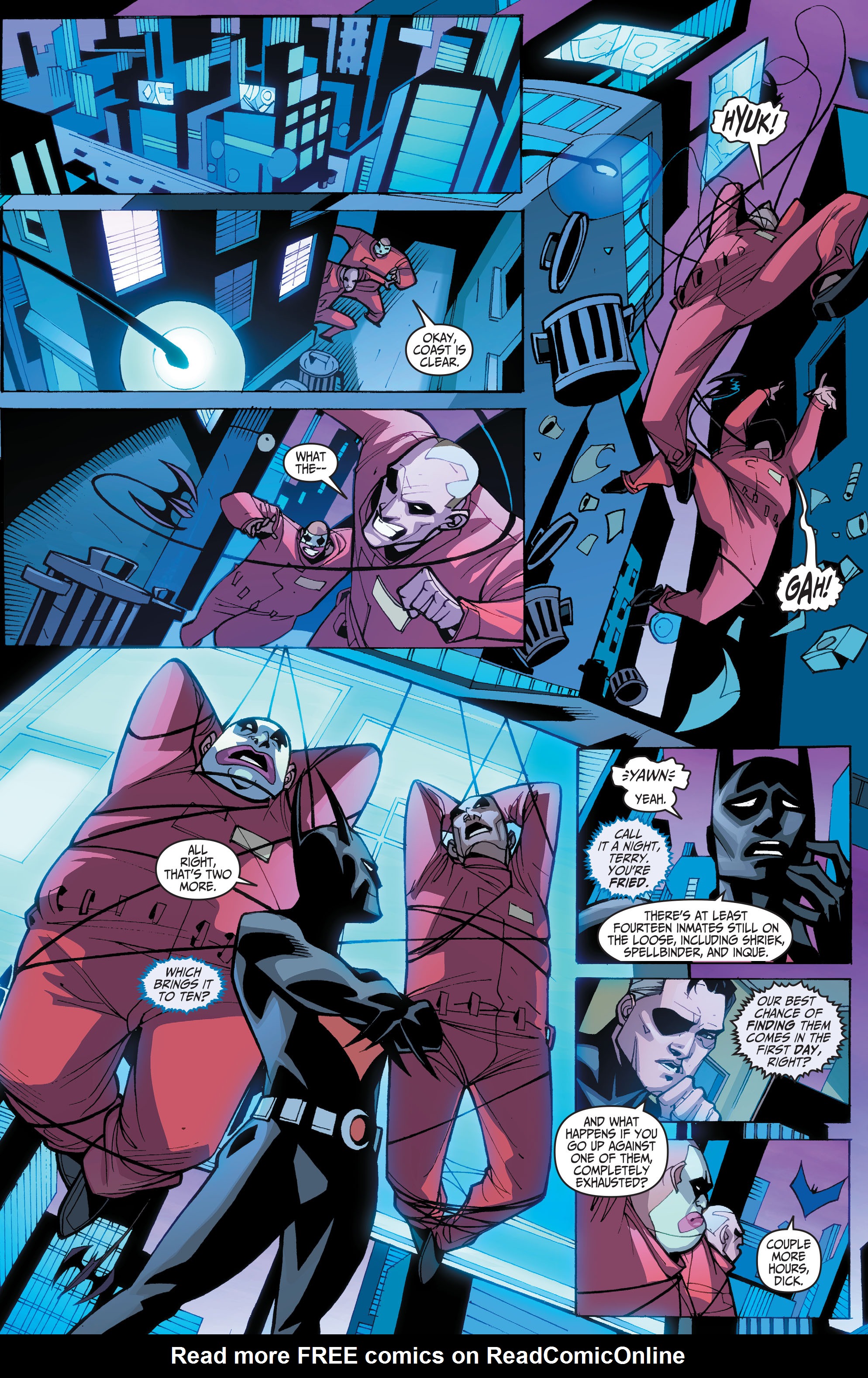 Read online Batman Beyond 2.0 comic -  Issue # _TPB 1 (Part 1) - 34