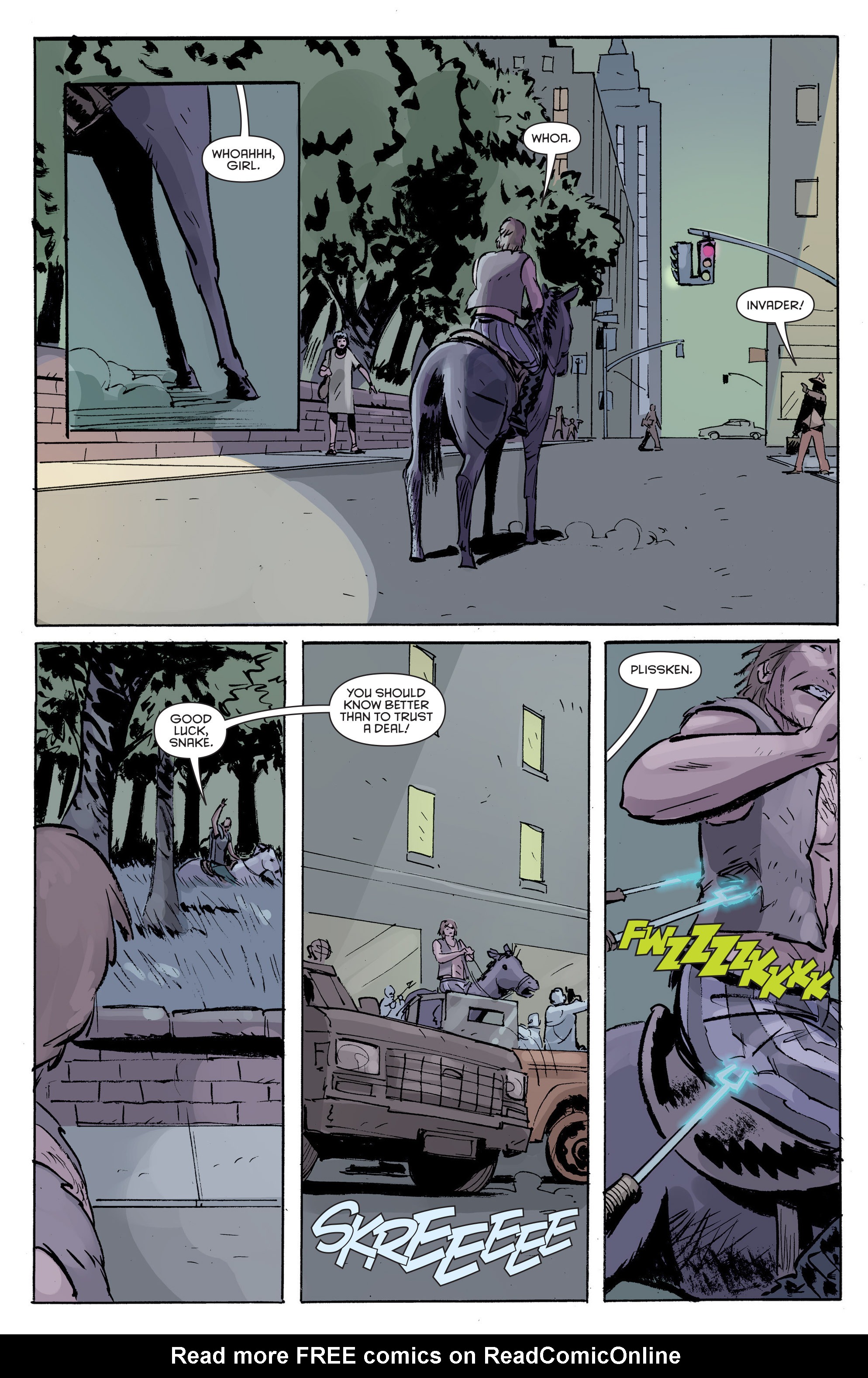 Read online Escape from New York comic -  Issue #10 - 22