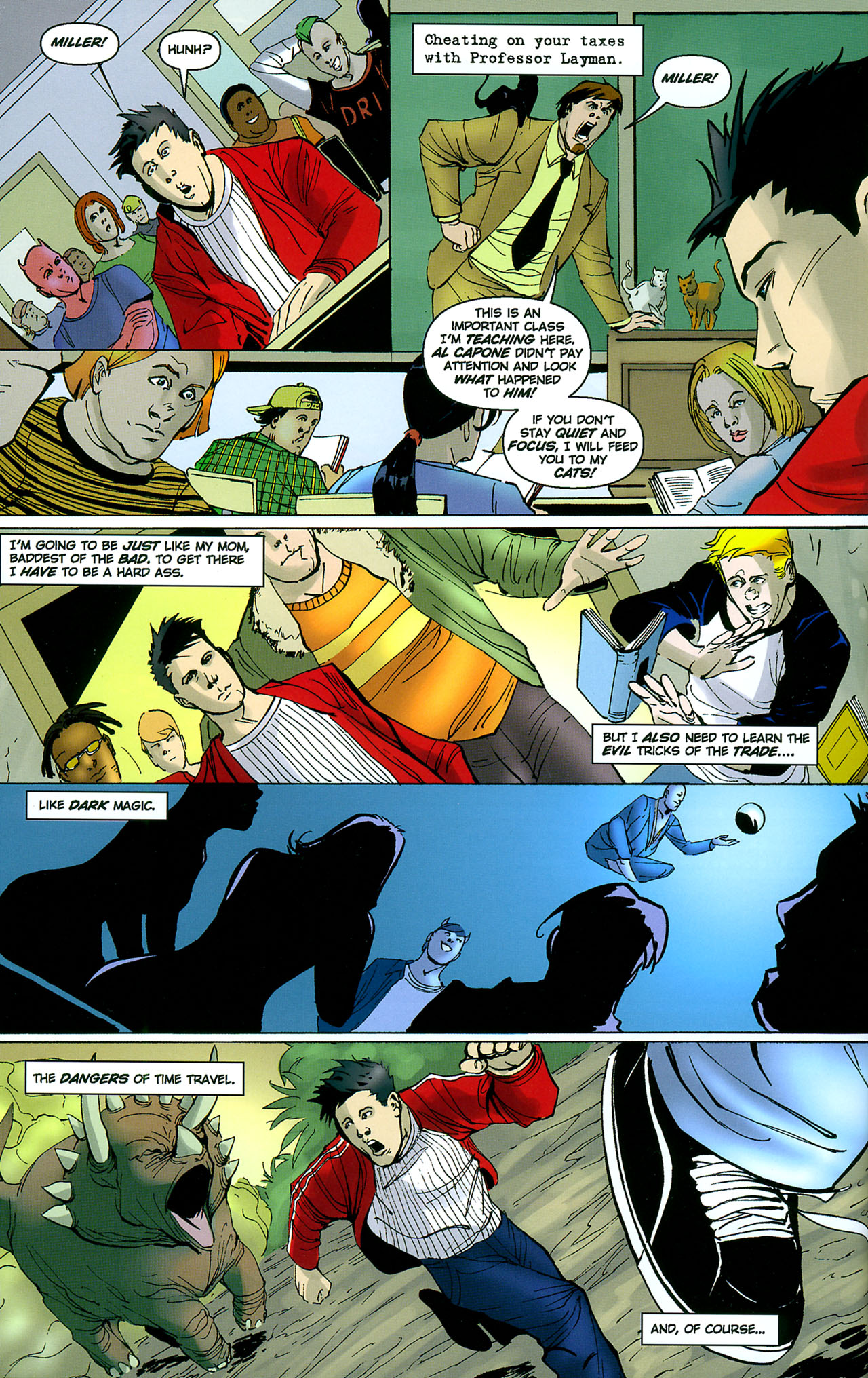 Read online Necessary Evil comic -  Issue #5 - 6