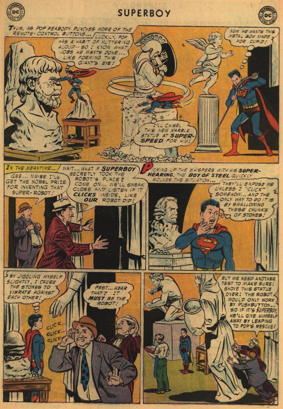 Read online Superboy (1949) comic -  Issue #52 - 24