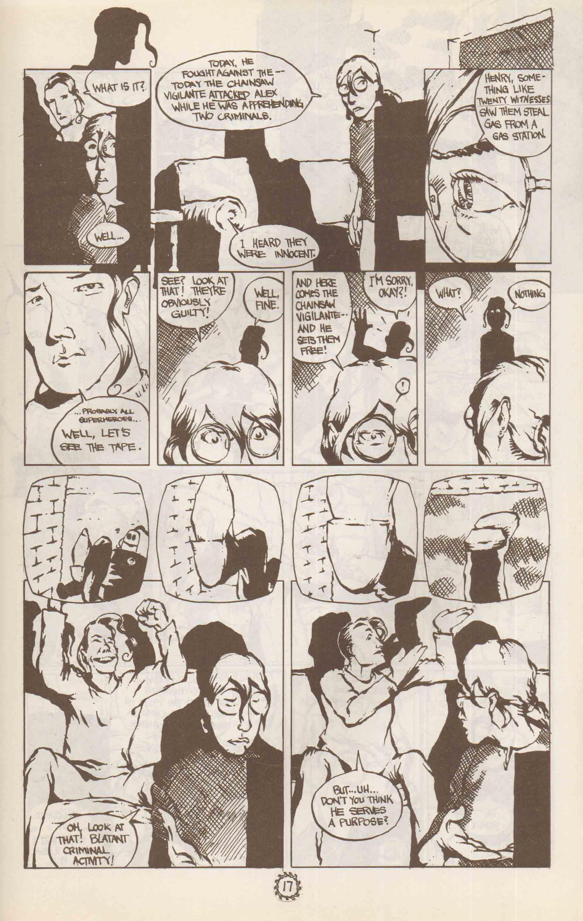 Read online Chainsaw Vigilante comic -  Issue # TPB - 20