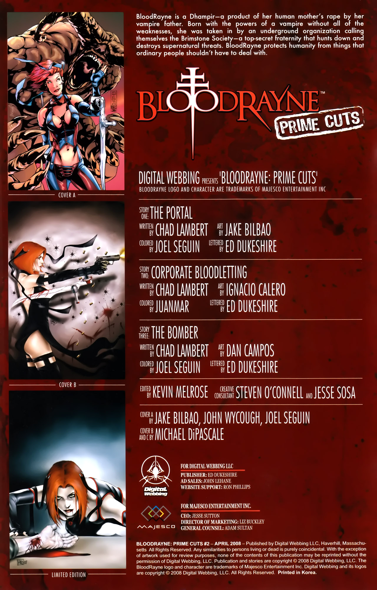 Read online BloodRayne: Prime Cuts comic -  Issue #2 - 3