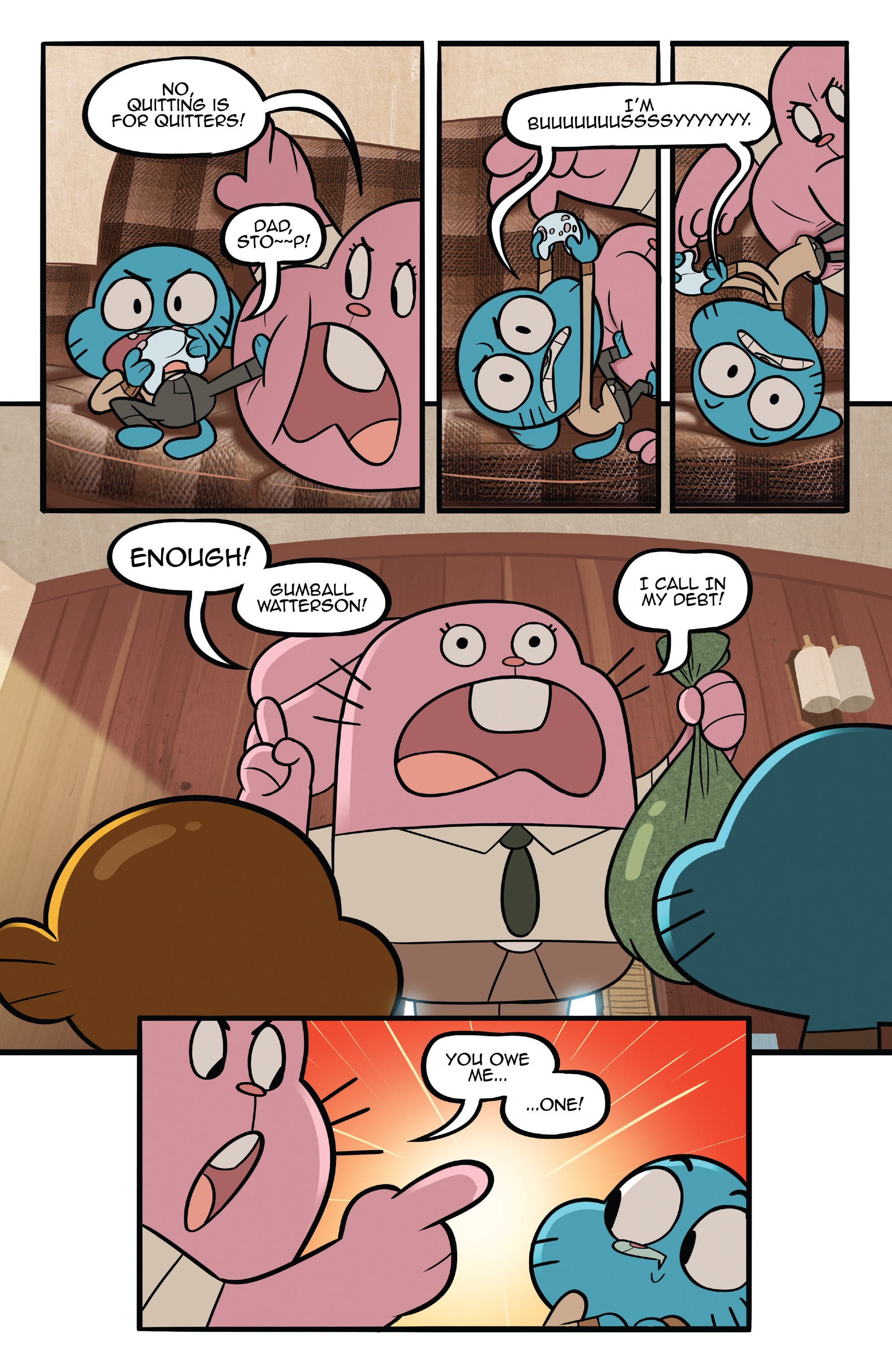 Read online The Amazing World of Gumball comic -  Issue #7 - 8