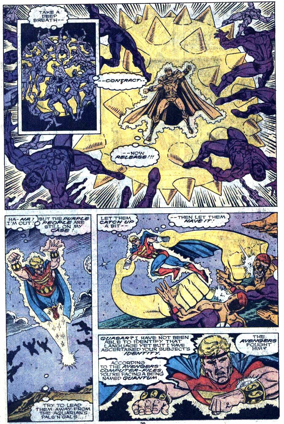 Read online Quasar comic -  Issue #4 - 17