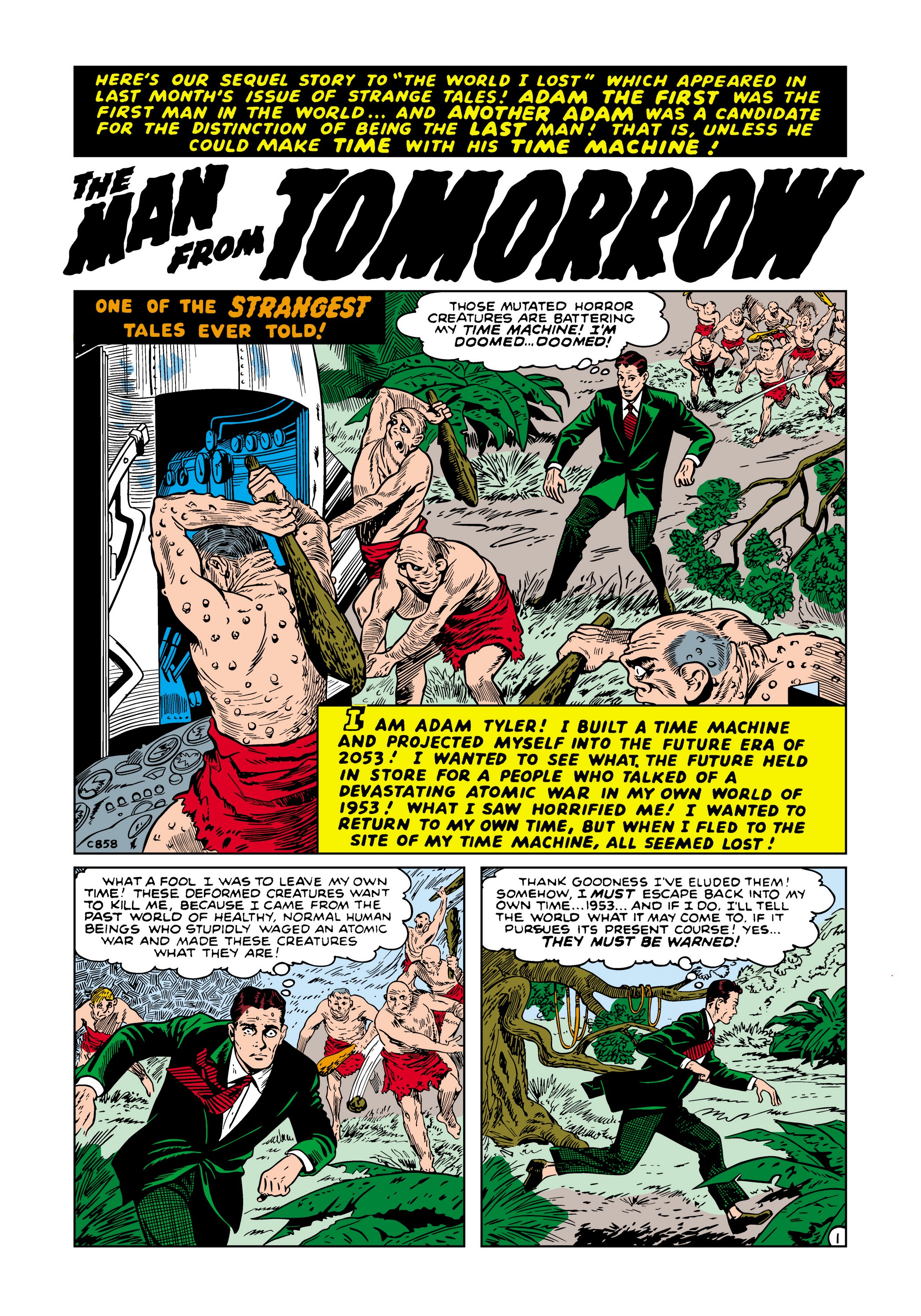 Read online Marvel Masterworks: Atlas Era Strange Tales comic -  Issue # TPB 3 (Part 1) - 28