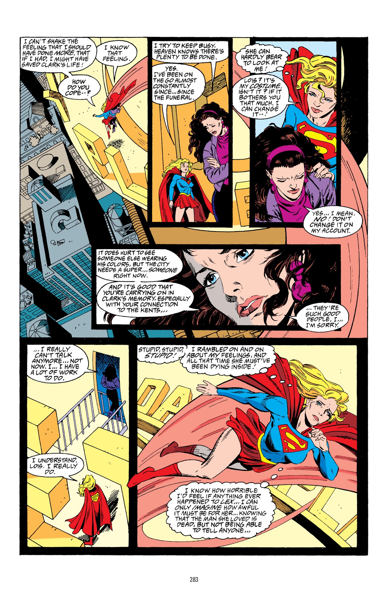 Read online Superman: Funeral For A Friend comic -  Issue # TPB - 272