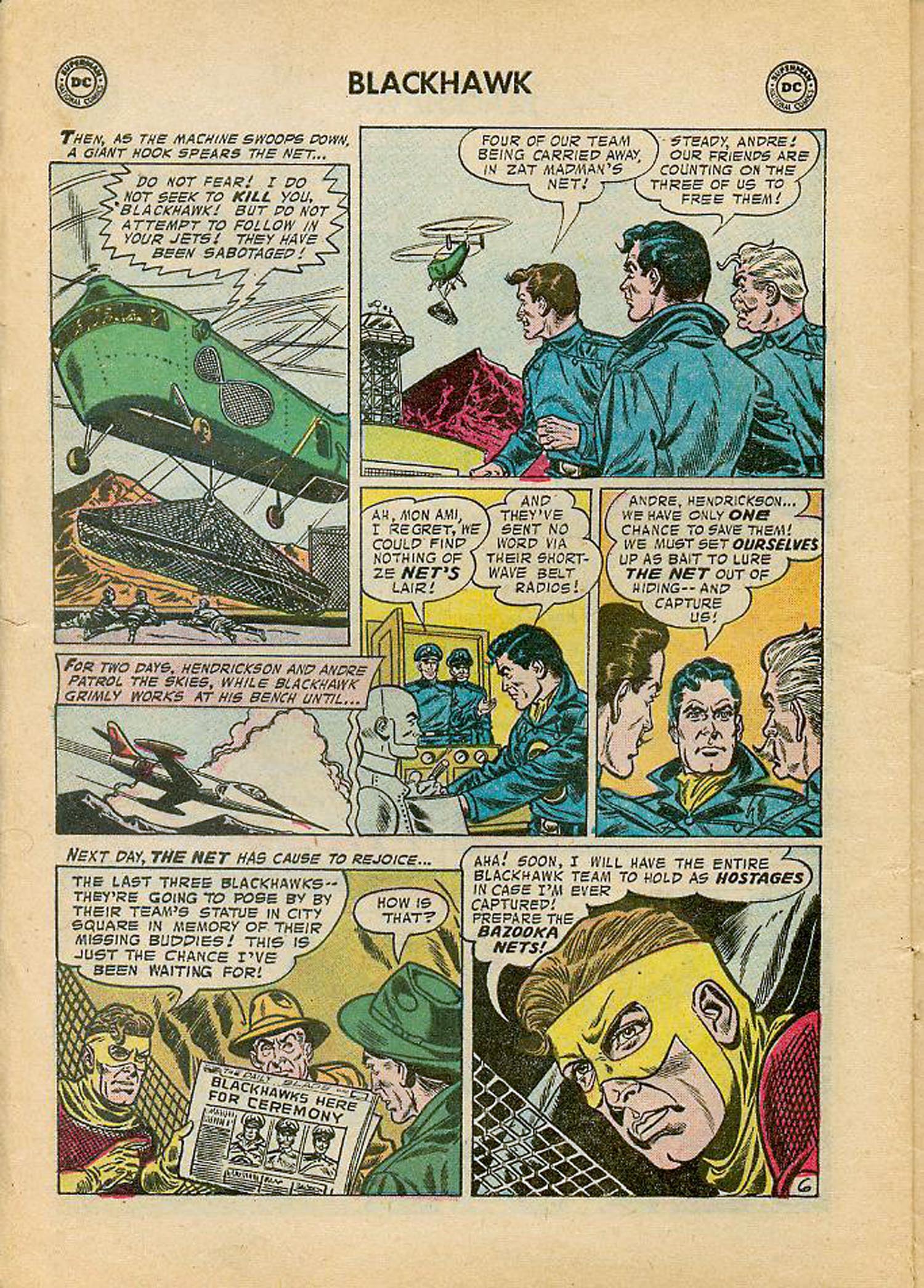 Read online Blackhawk (1957) comic -  Issue #118 - 7
