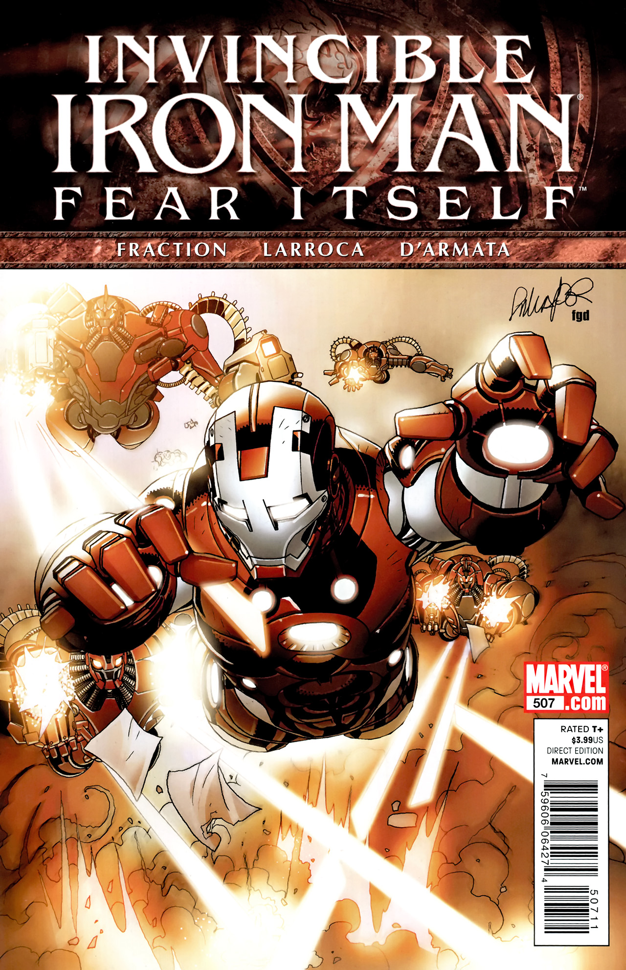 Read online The Invincible Iron Man (2008) comic -  Issue #507 - 1