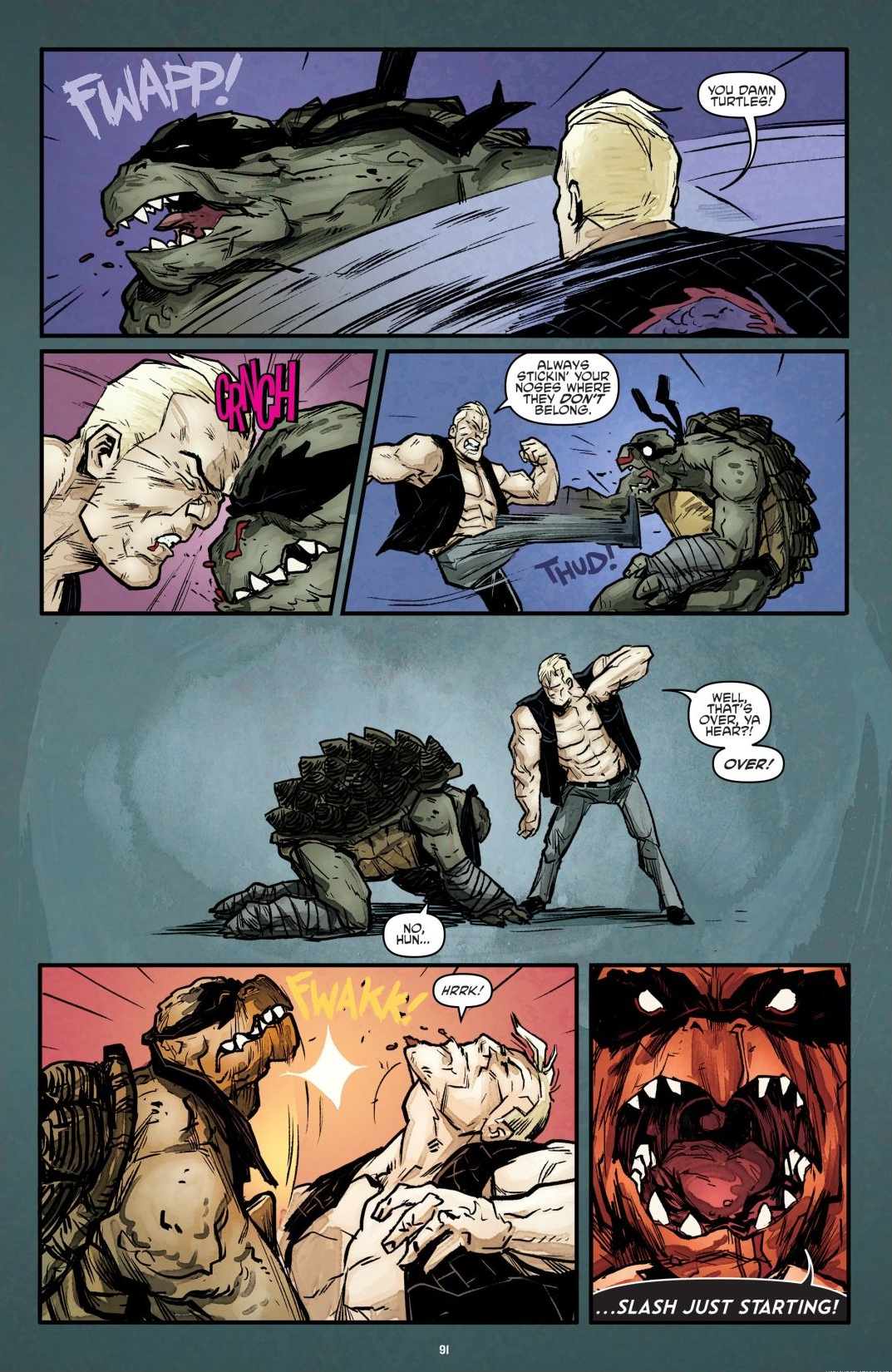 Read online Teenage Mutant Ninja Turtles: The IDW Collection comic -  Issue # TPB 7 (Part 1) - 89