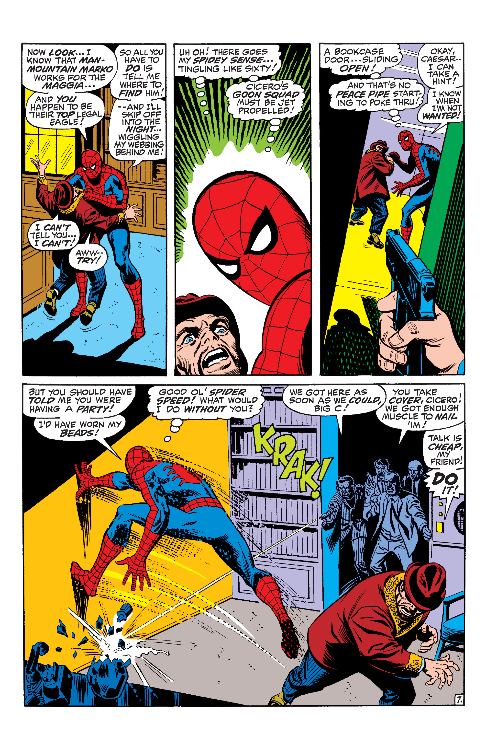 Read online Marvel Masterworks: The Amazing Spider-Man comic -  Issue # TPB 8 (Part 2) - 36
