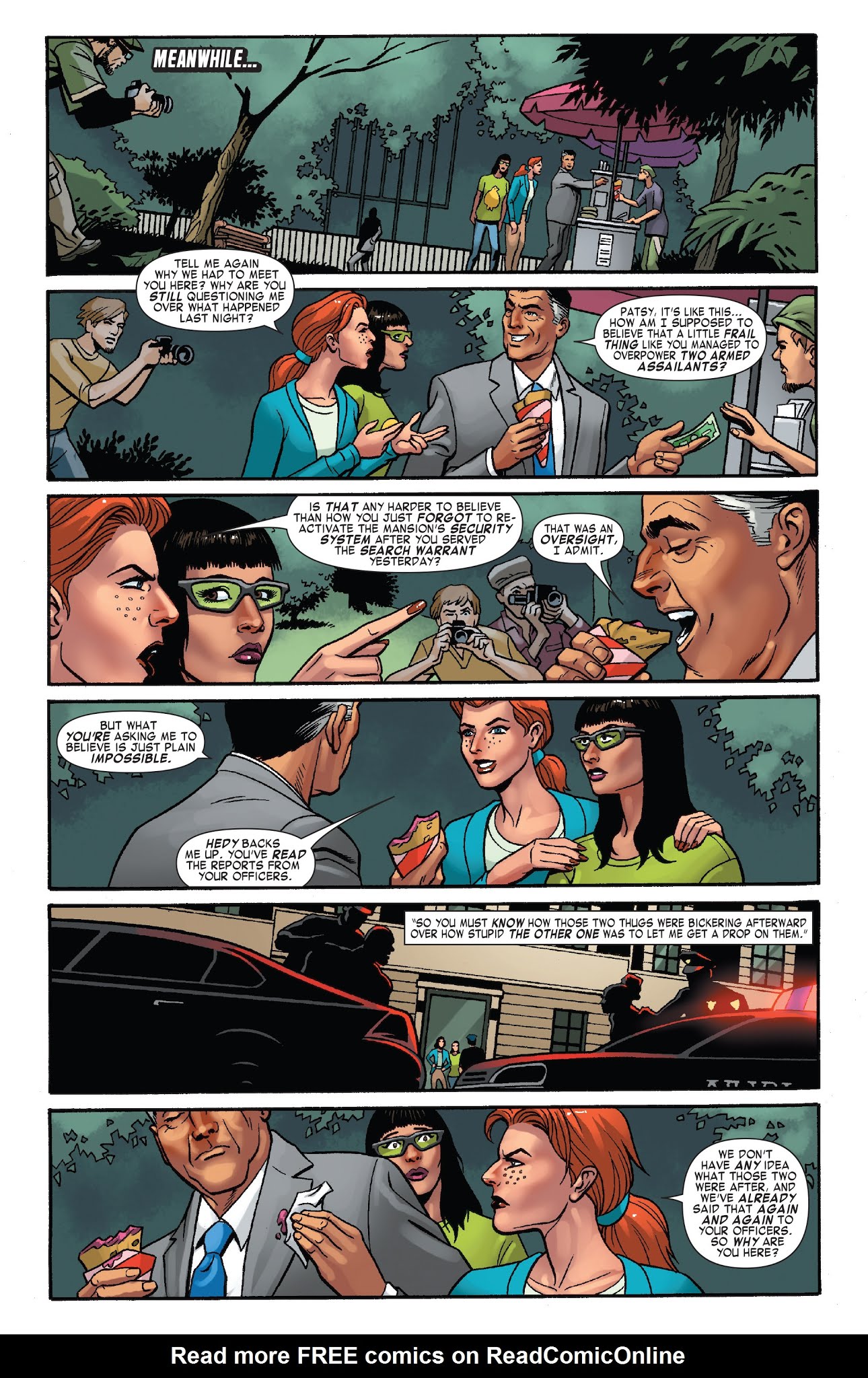 Read online Models, Inc. comic -  Issue #3 - 7