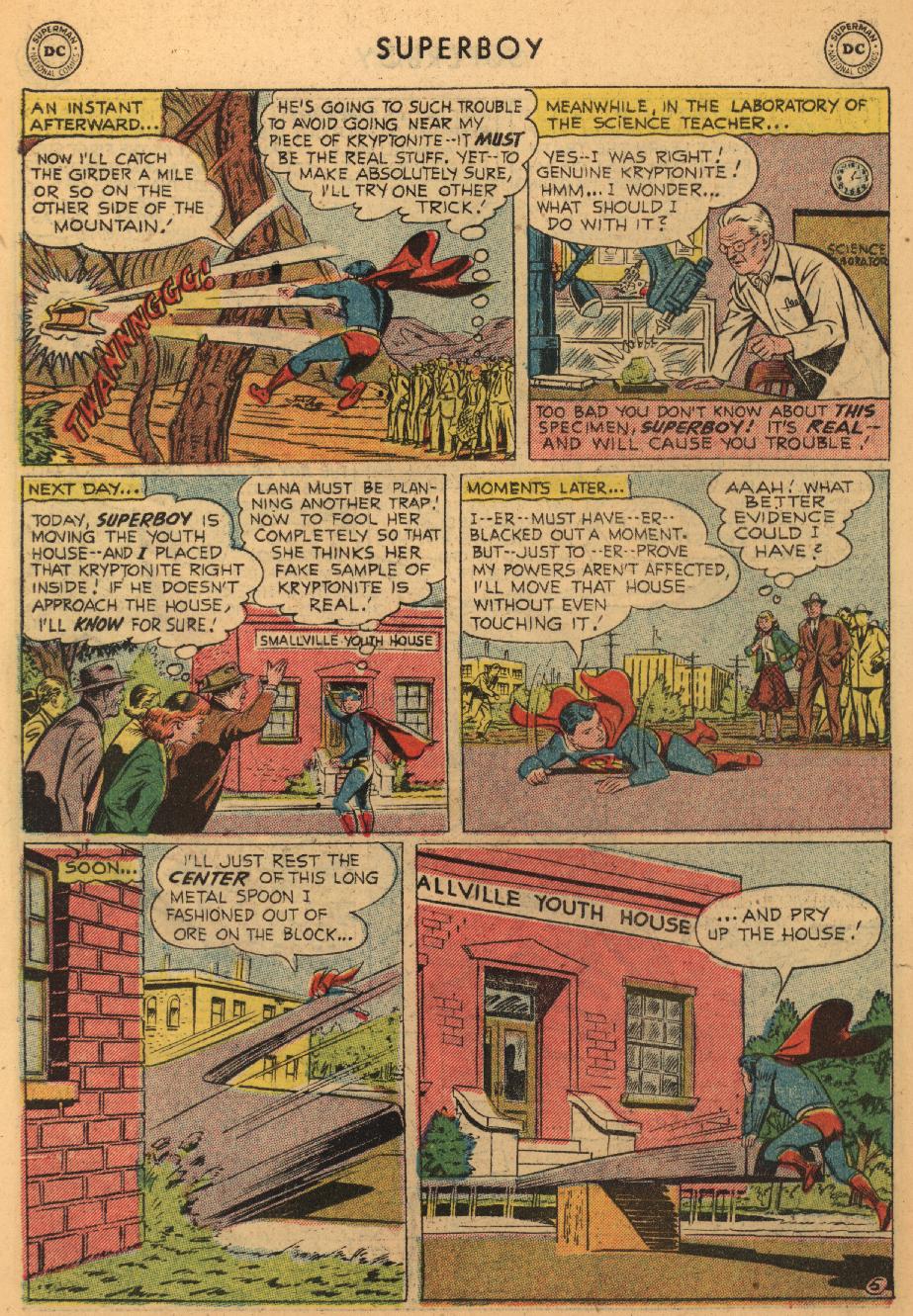 Read online Superboy (1949) comic -  Issue #45 - 26