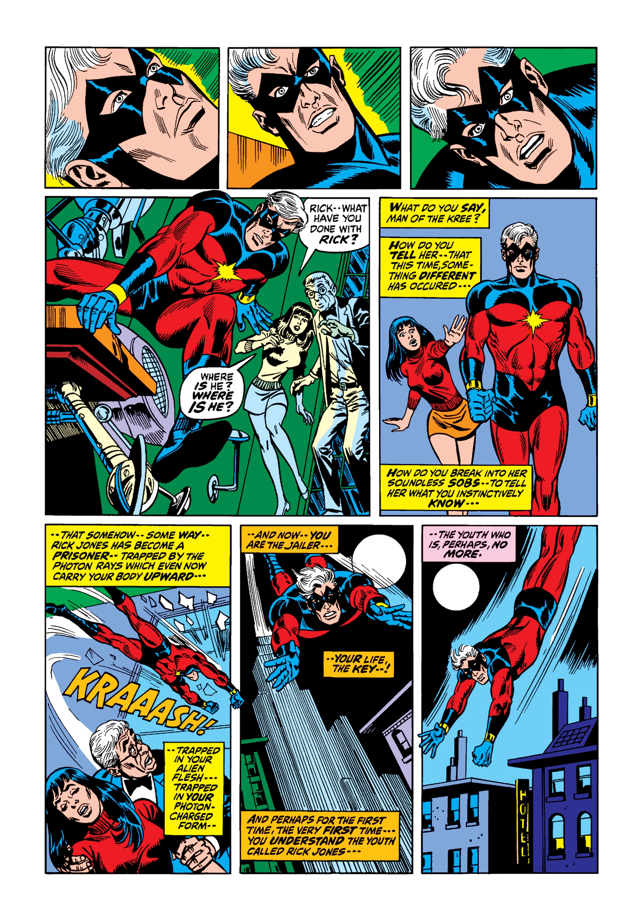 Read online Marvel Masterworks: Captain Marvel comic -  Issue # TPB 3 (Part 1) - 21