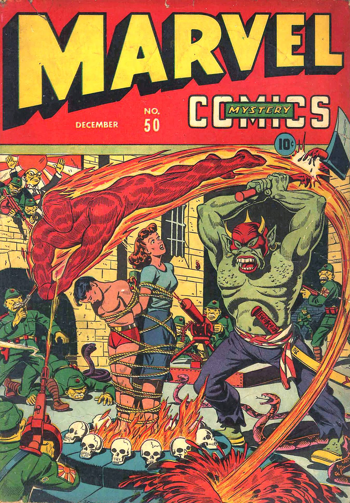Read online Marvel Mystery Comics comic -  Issue #50 - 1