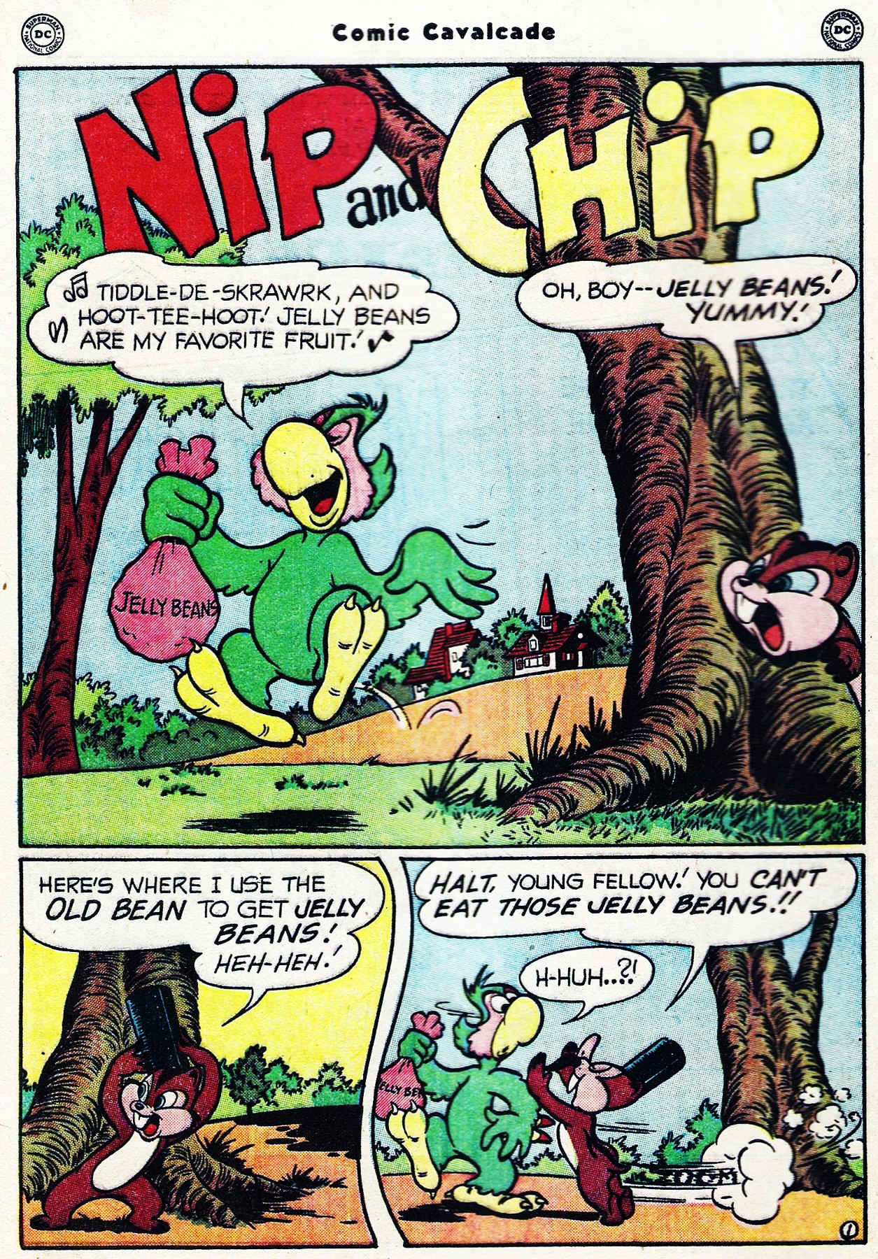 Read online Comic Cavalcade comic -  Issue #37 - 48