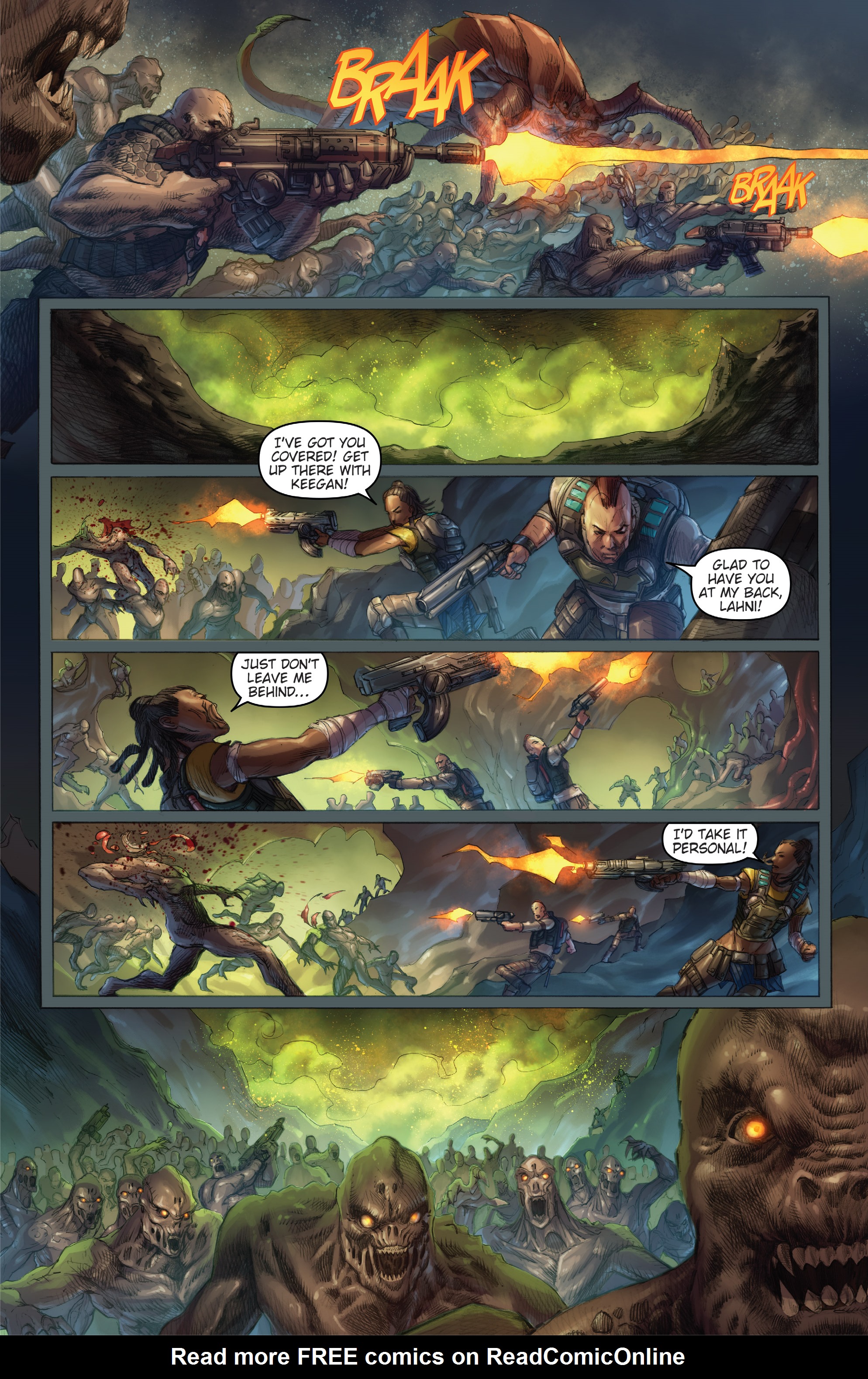Read online Gears of War: Hivebusters comic -  Issue #1 - 13