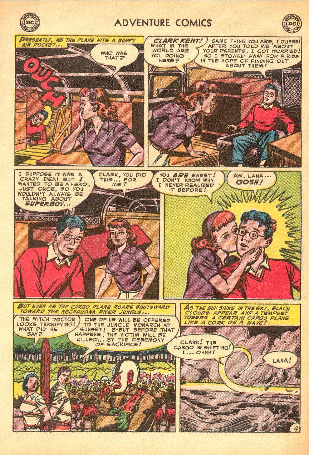 Read online Adventure Comics (1938) comic -  Issue #196 - 6
