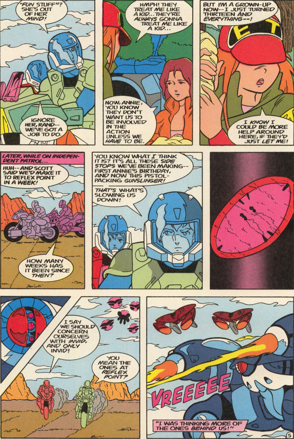 Read online Robotech The New Generation comic -  Issue #21 - 7