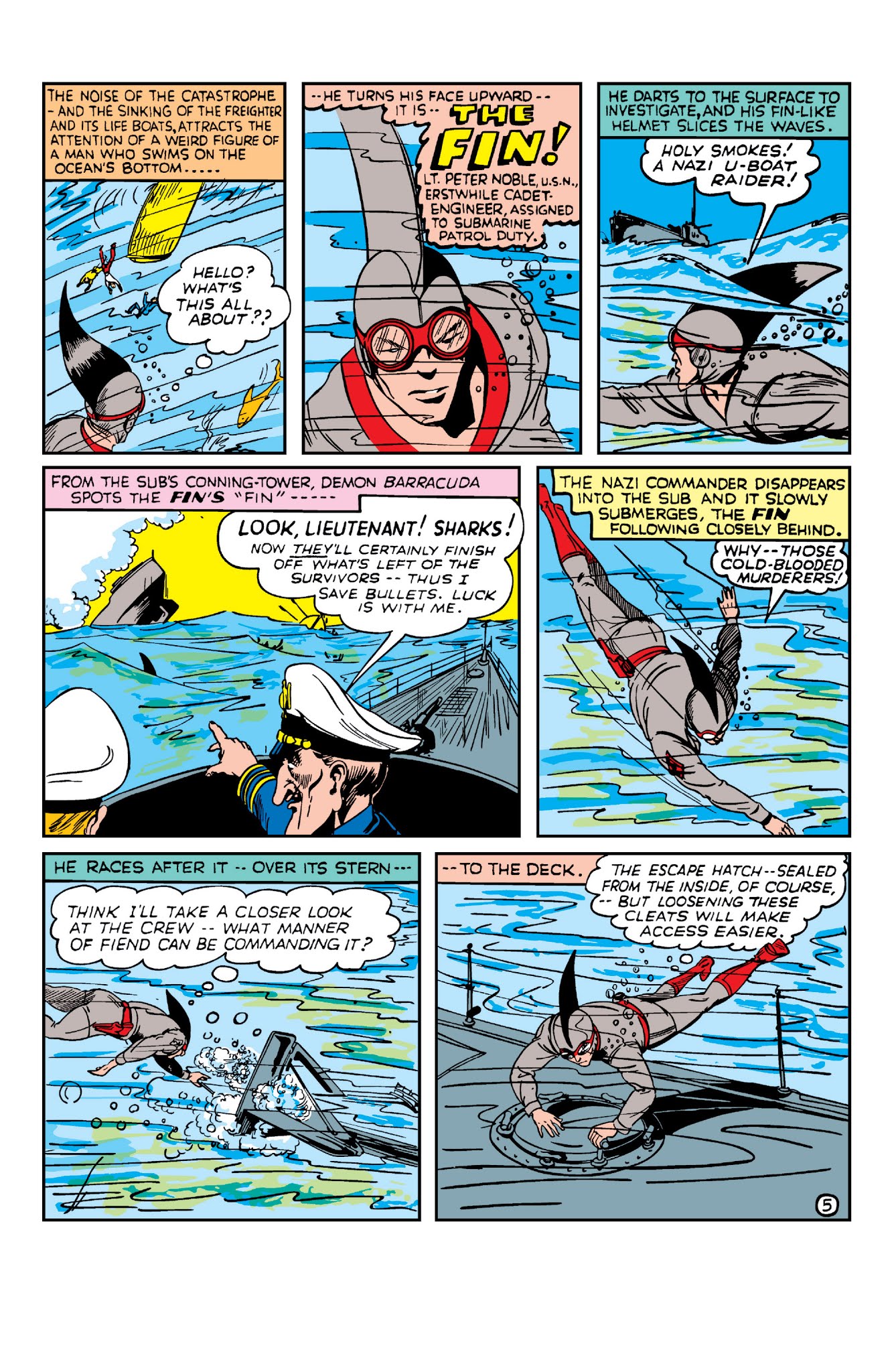 Read online Daring Mystery Comics comic -  Issue #8 - 17