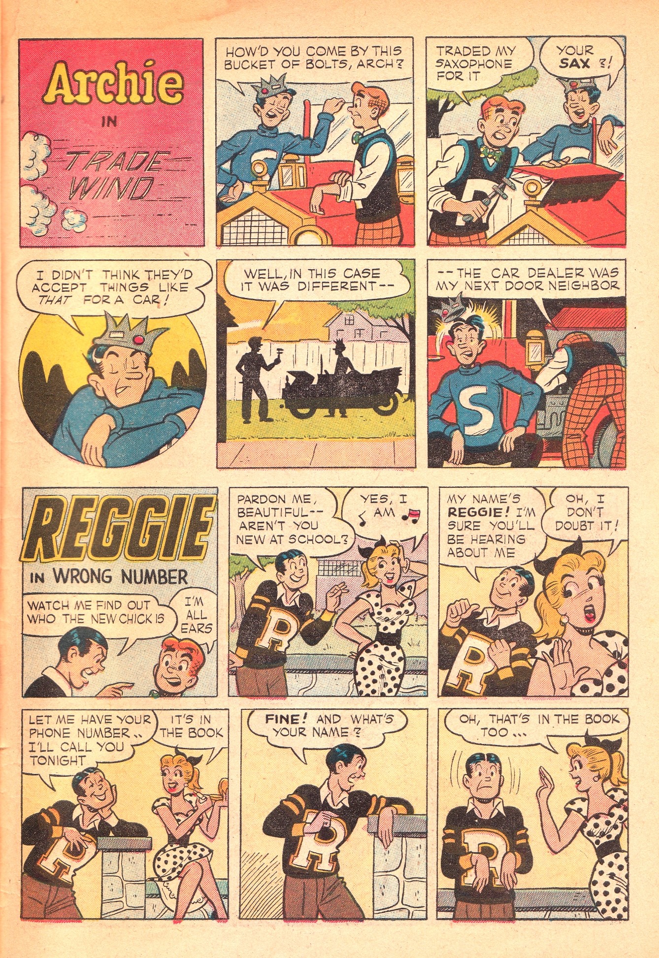 Read online Archie's Joke Book Magazine comic -  Issue #3 - 27