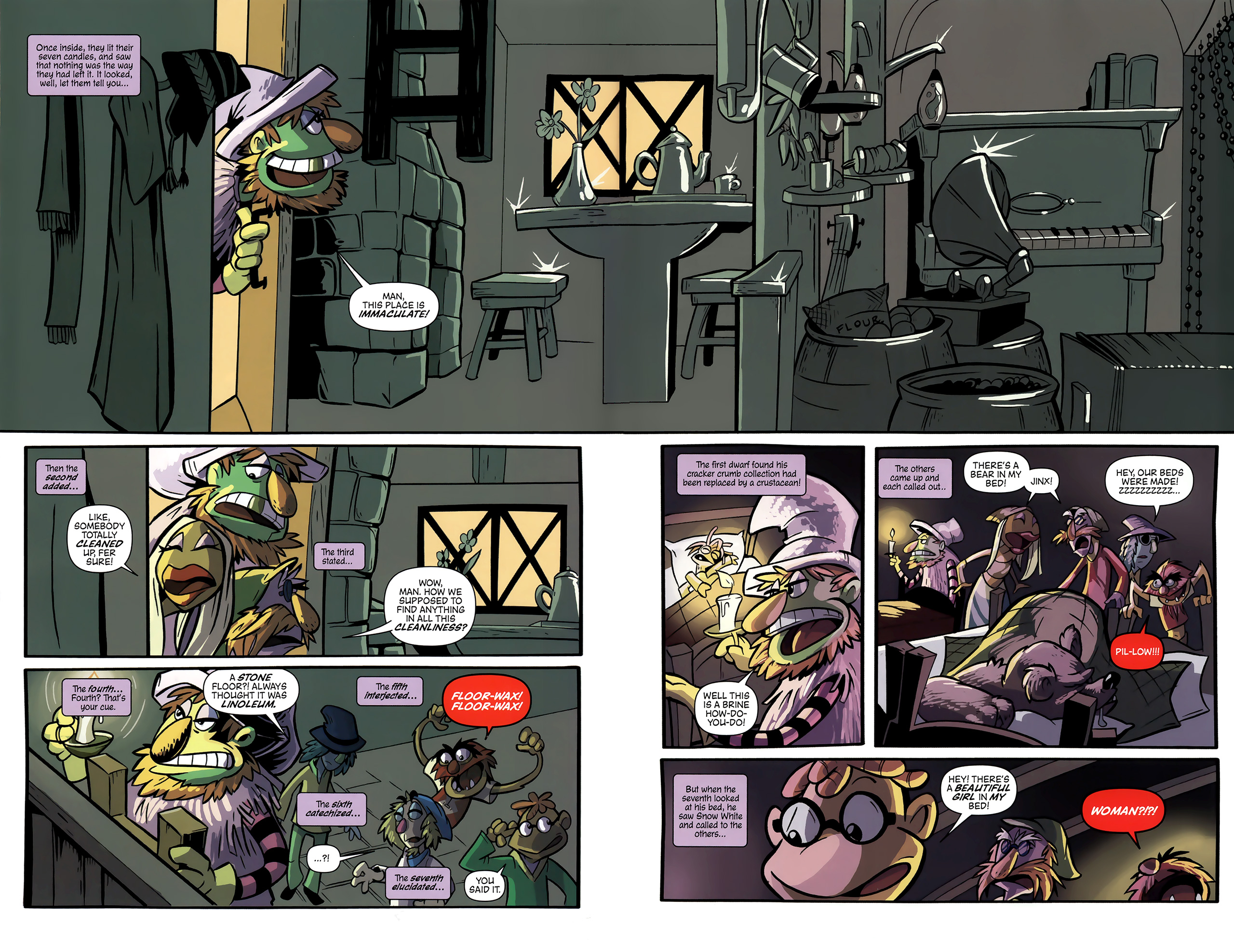 Read online Muppet Snow White comic -  Issue #2 - 6