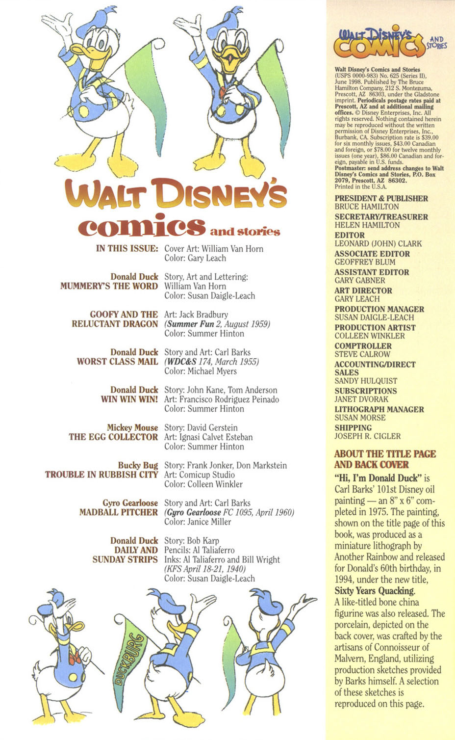 Read online Walt Disney's Comics and Stories comic -  Issue #625 - 4