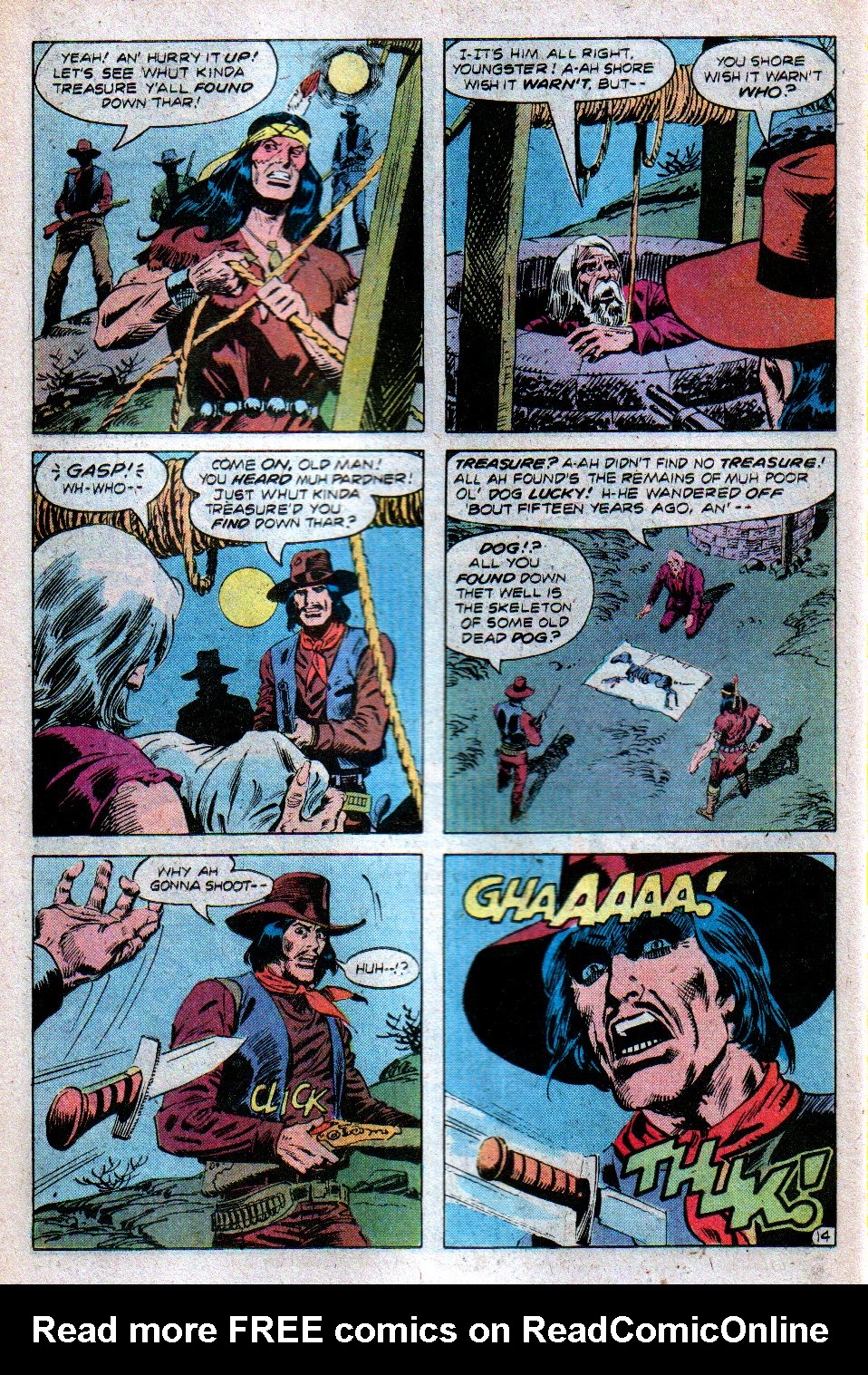 Read online Weird Western Tales (1972) comic -  Issue #59 - 18