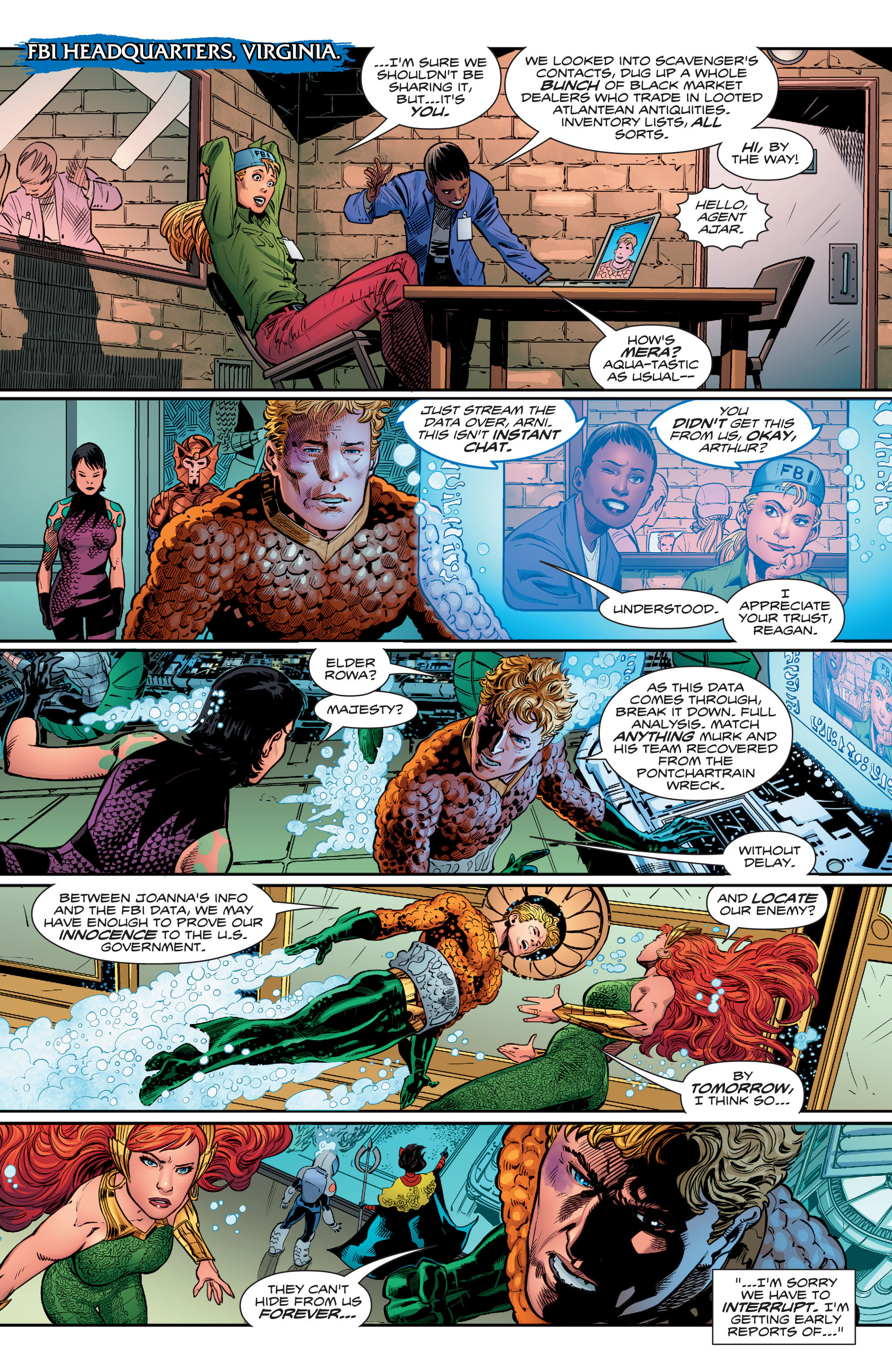 Read online Aquaman (2016) comic -  Issue #11 - 19