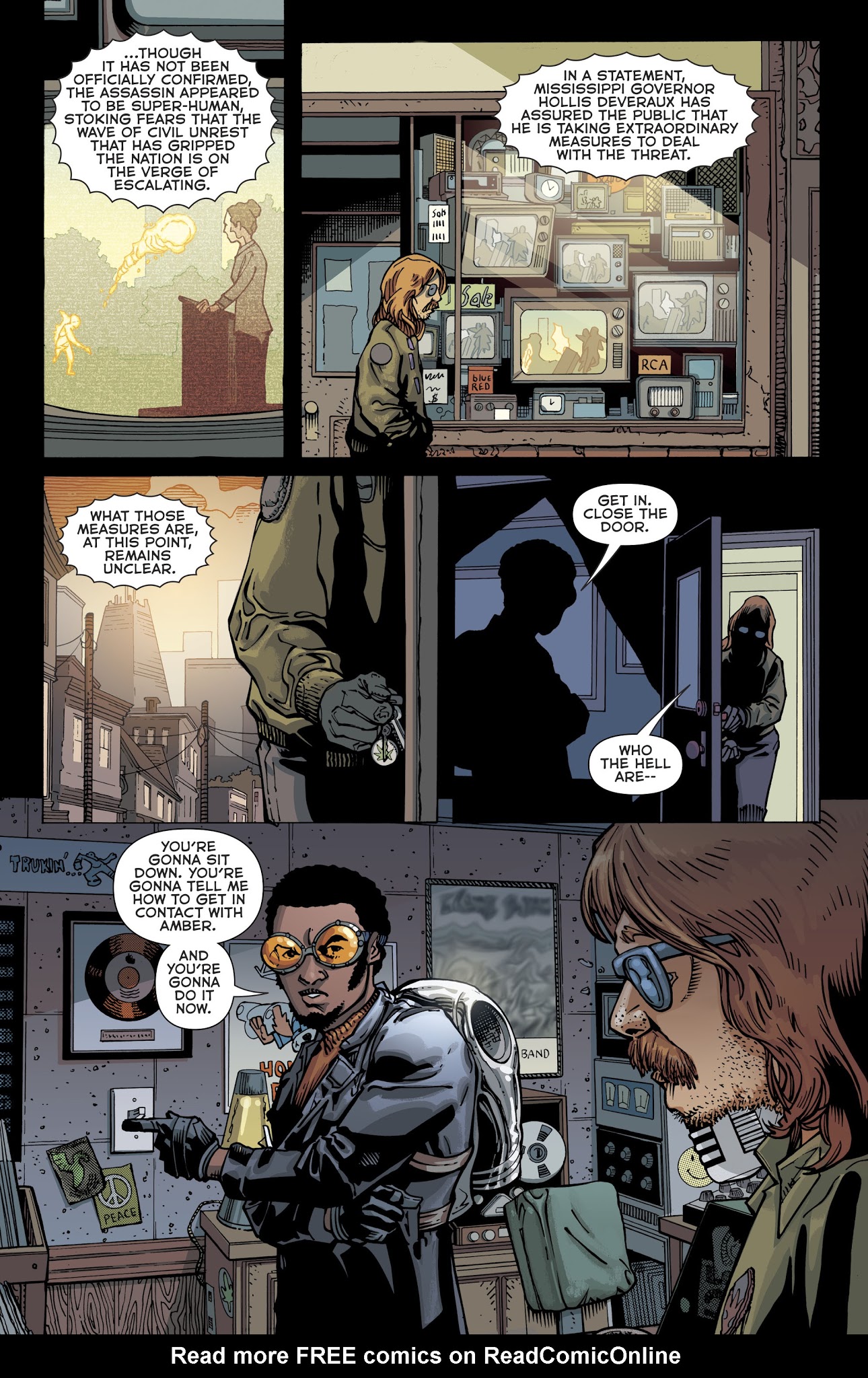 Read online The American Way: Those Above and Those Below comic -  Issue #4 - 2