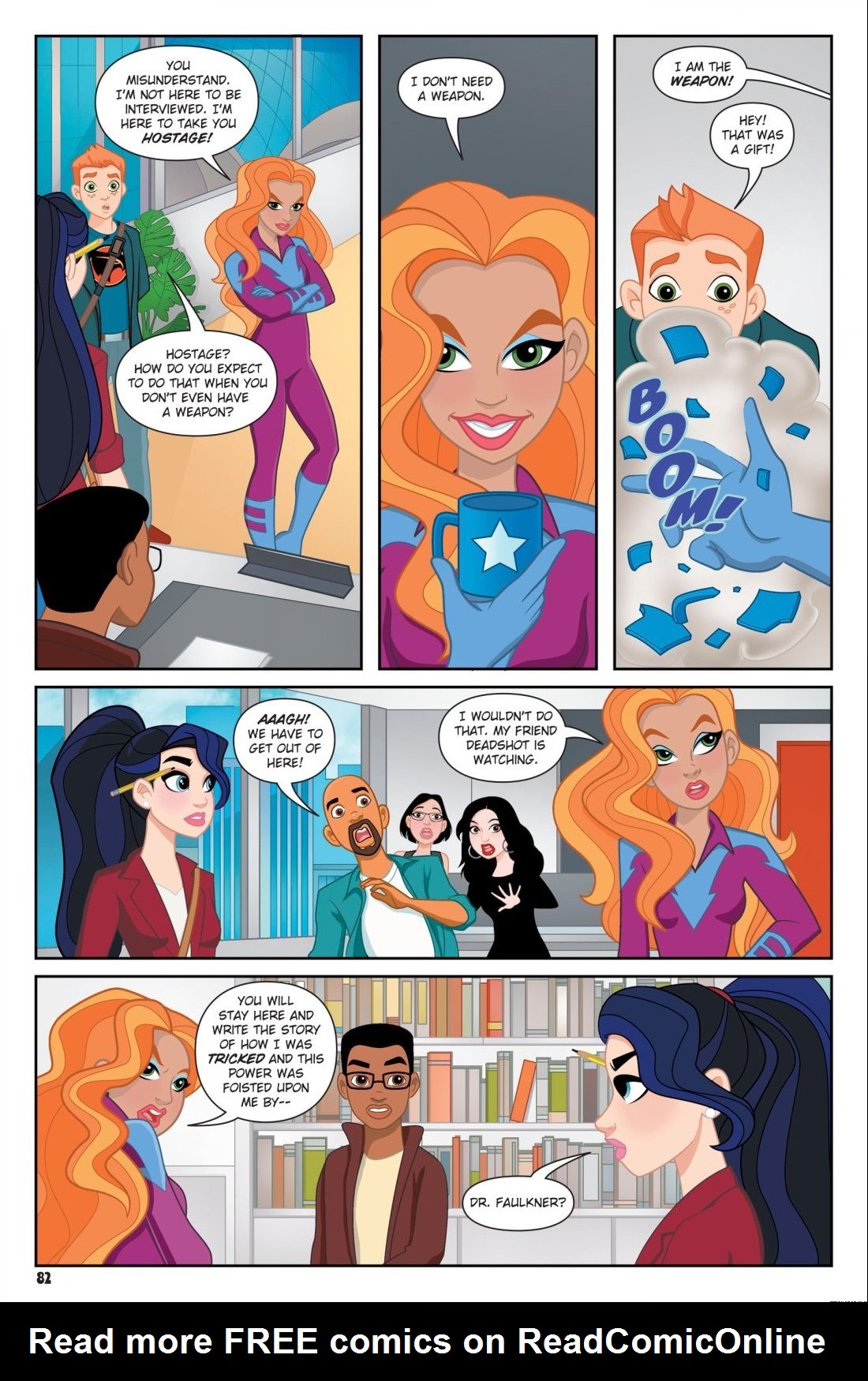 Read online DC Super Hero Girls: Date With Disaster comic -  Issue # TPB - 81