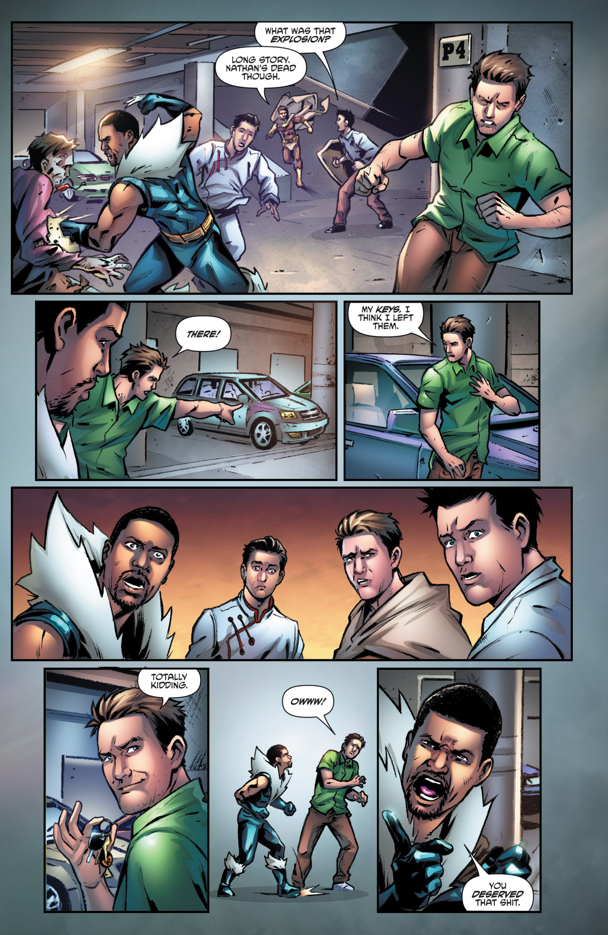 Read online Hollywood Zombie Apocalypse comic -  Issue #2 - 27