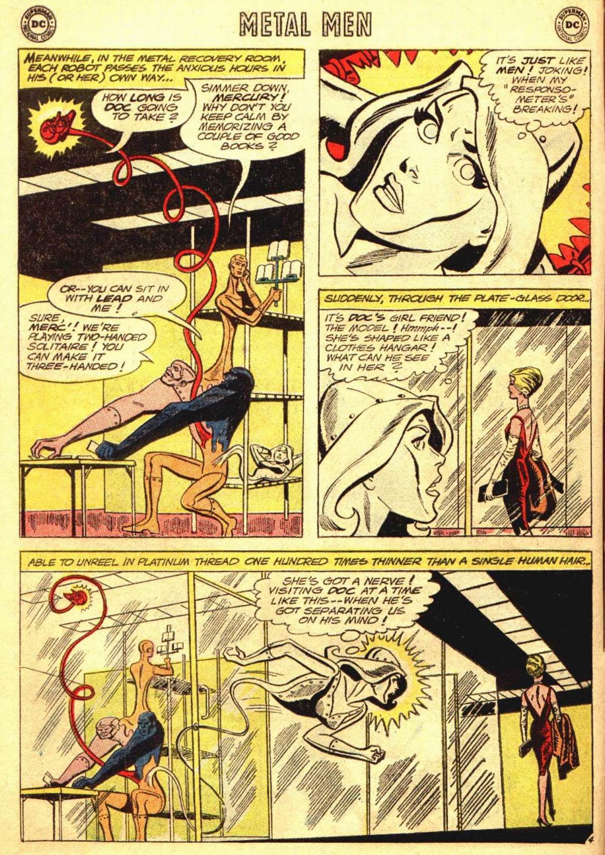 Read online Metal Men (1963) comic -  Issue #10 - 6