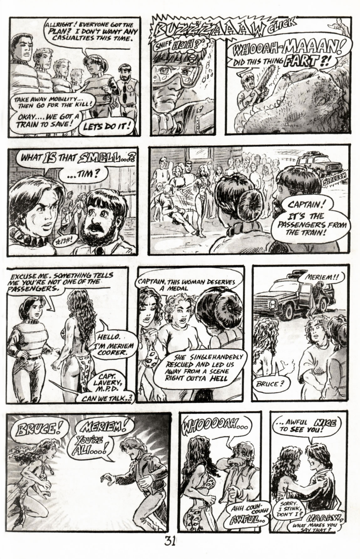 Read online Cavewoman comic -  Issue #4 - 32