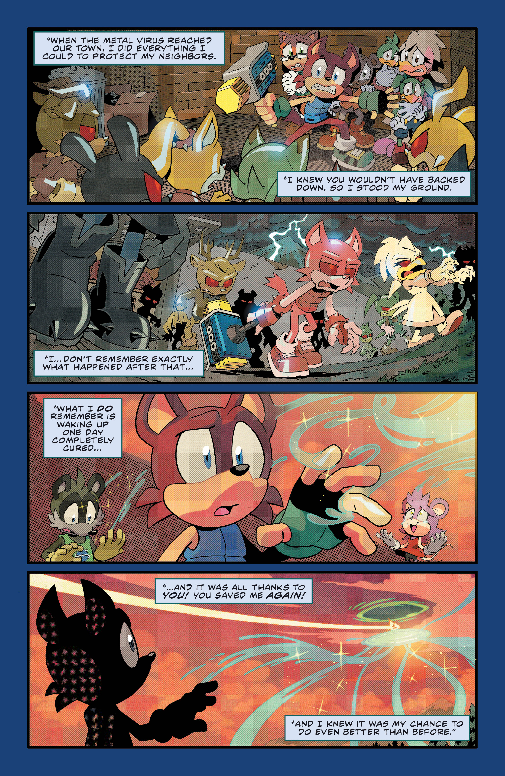 Read online Sonic the Hedgehog (2018) comic -  Issue # _5th Anniversary Edition - 26