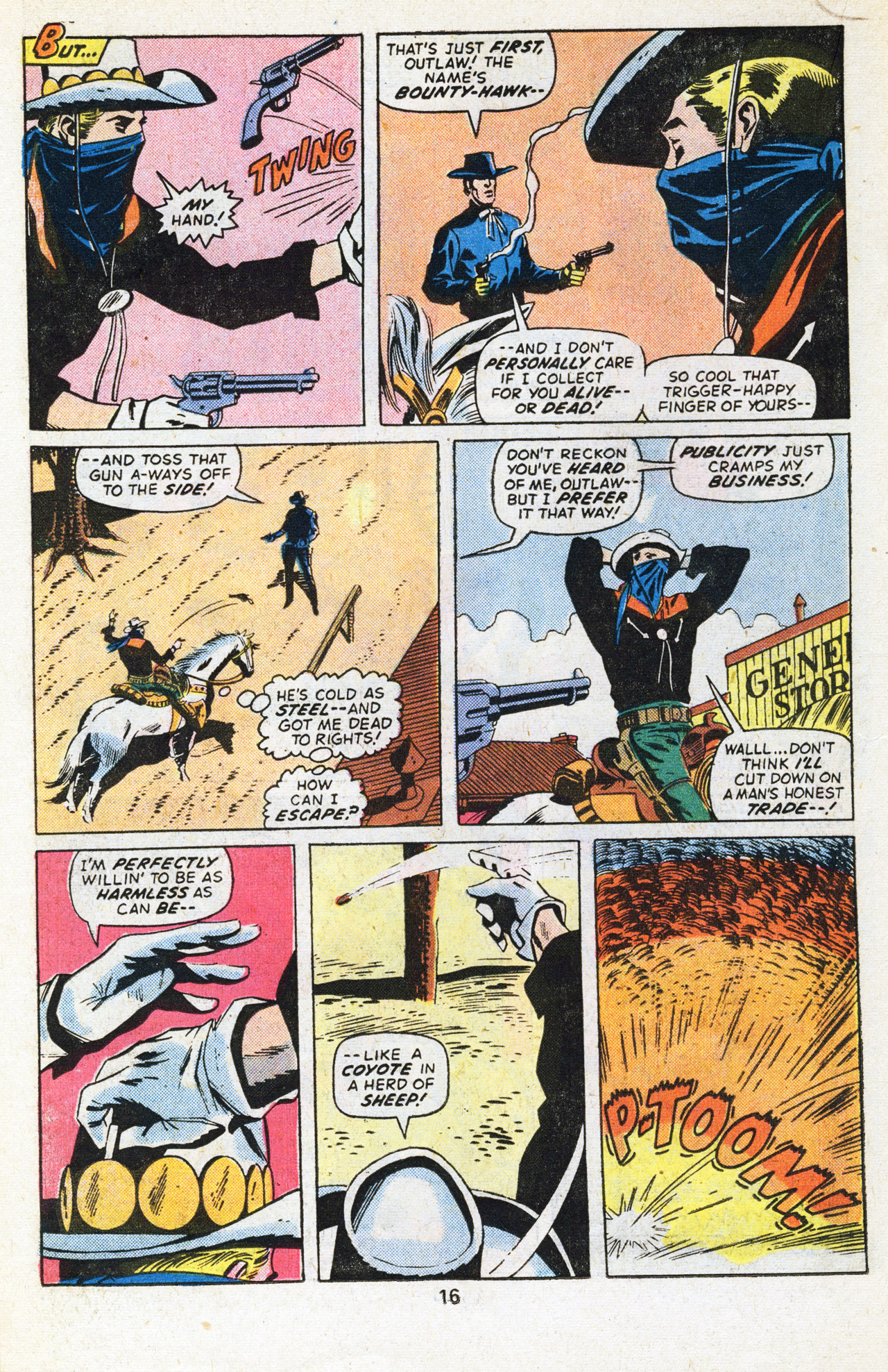 Read online The Outlaw Kid (1970) comic -  Issue #29 - 18