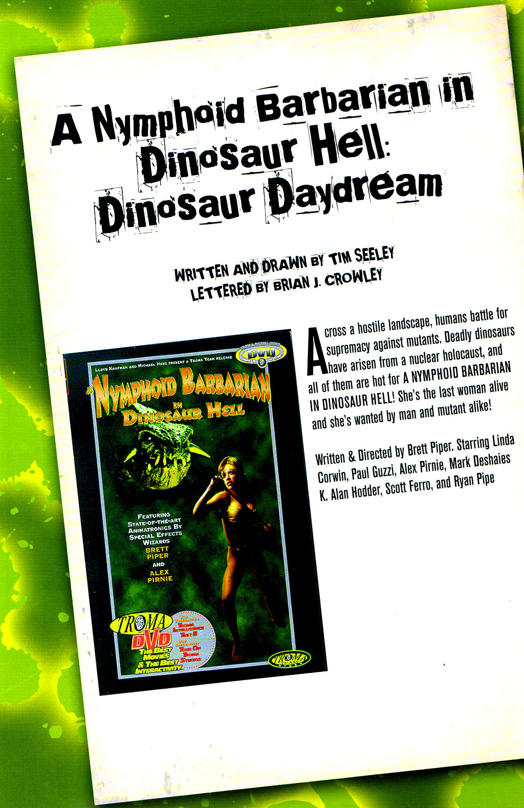 Read online Lloyd Kaufman Presents: The Toxic Avenger and Other Tromatic Tales comic -  Issue # TPB (Part 1) - 56