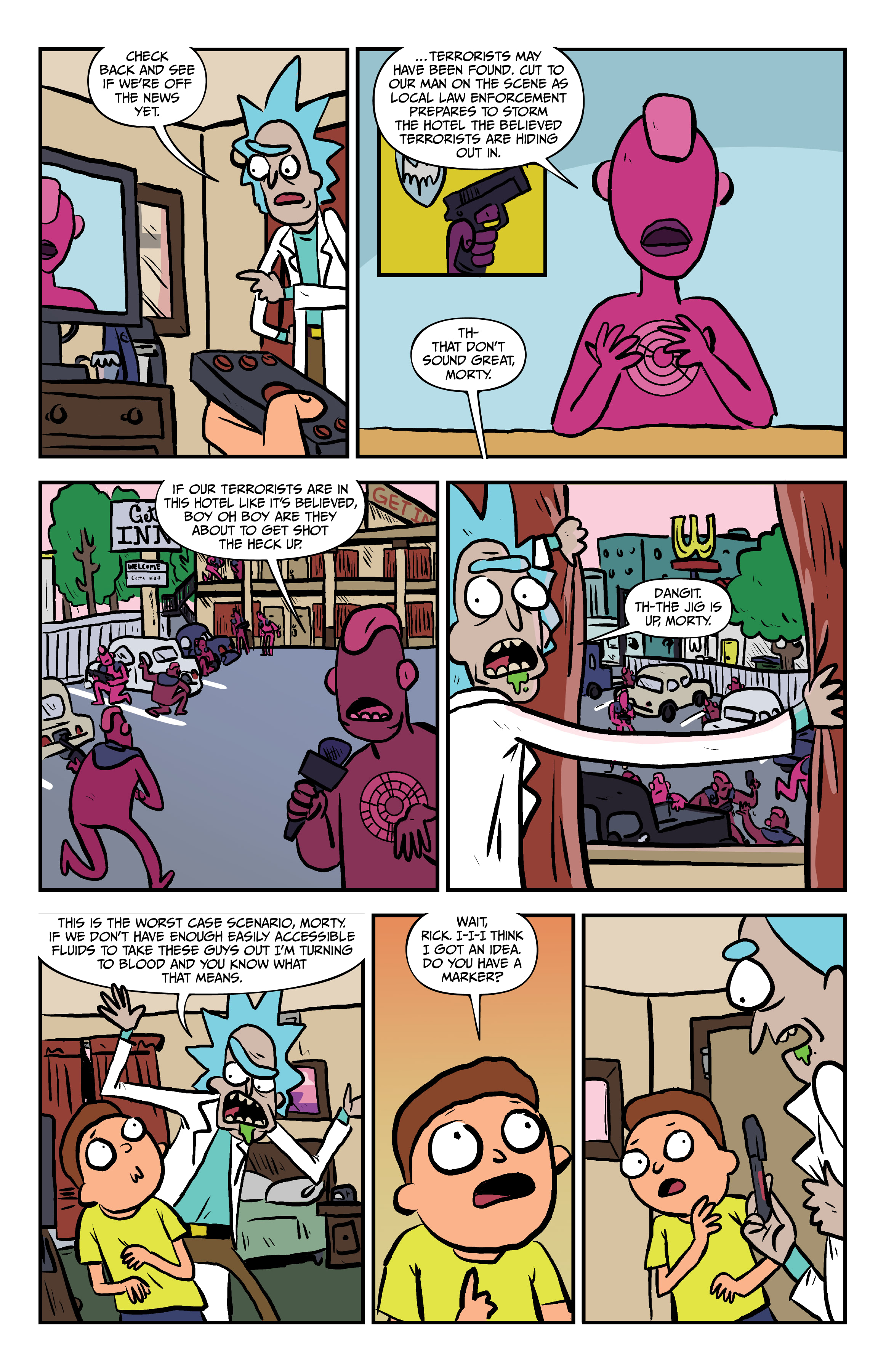 Read online Rick and Morty comic -  Issue # (2015) _Deluxe Edition 4 (Part 1) - 84