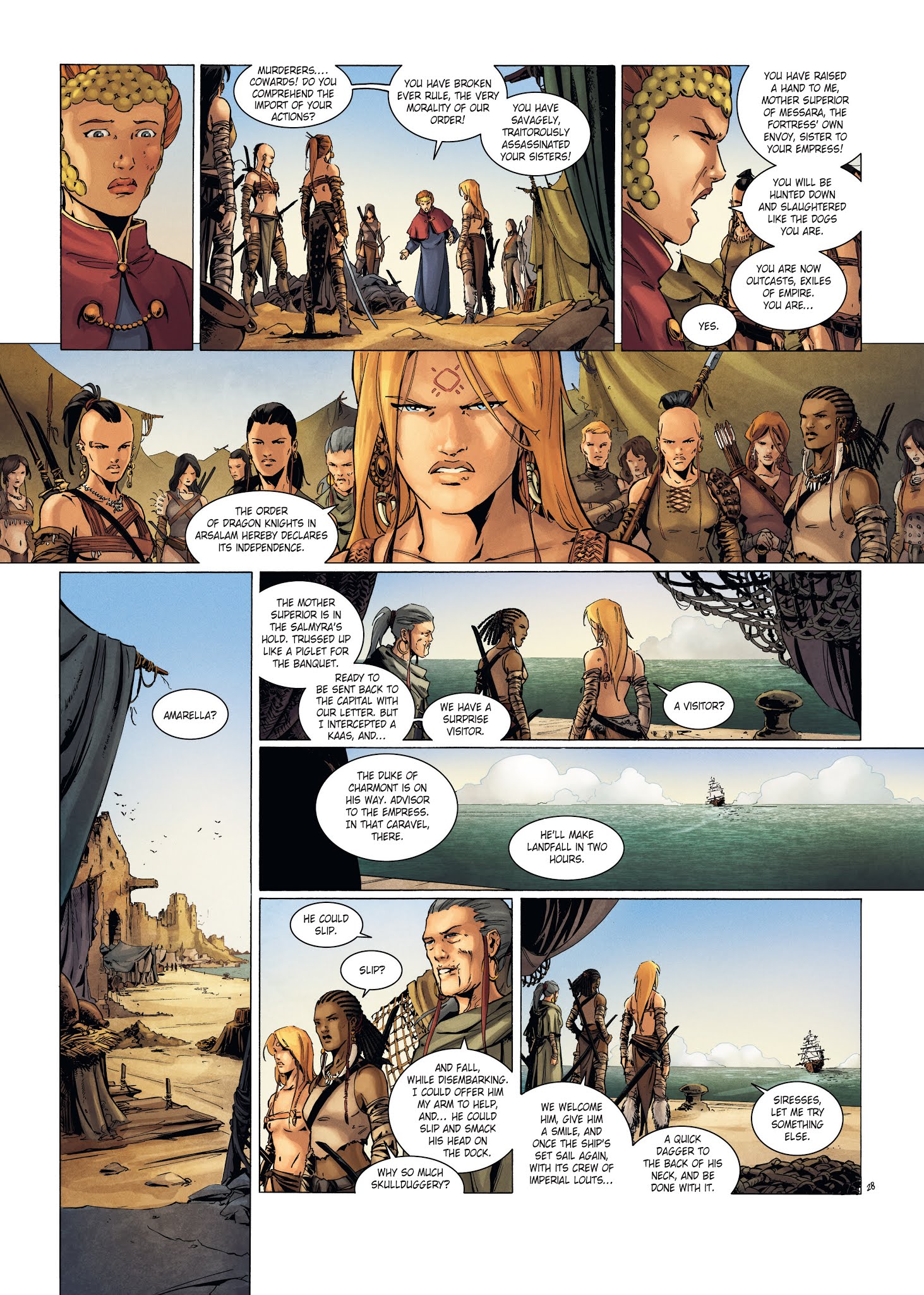 Read online Chronicles of the Dragon Knights comic -  Issue #18 - 29