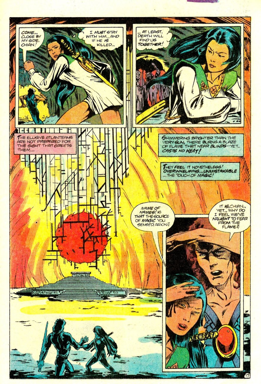 Read online Arion, Lord of Atlantis comic -  Issue #15 - 18