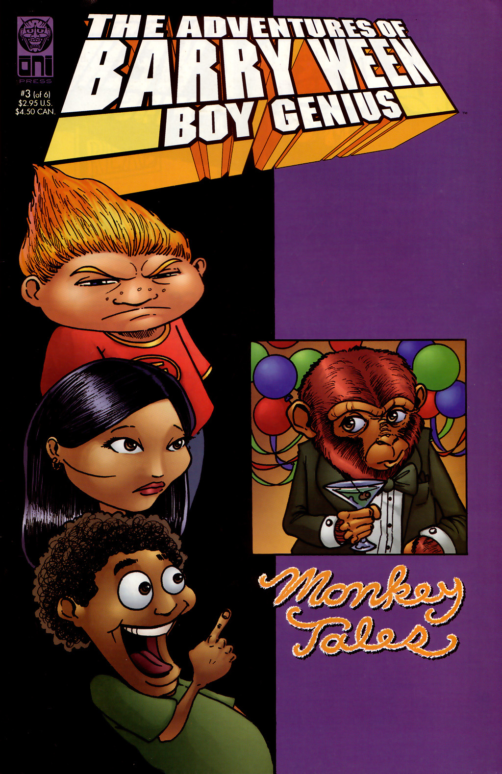 Read online The Adventures of Barry Ween, Boy Genius 3: Monkey Tales comic -  Issue #3 - 1